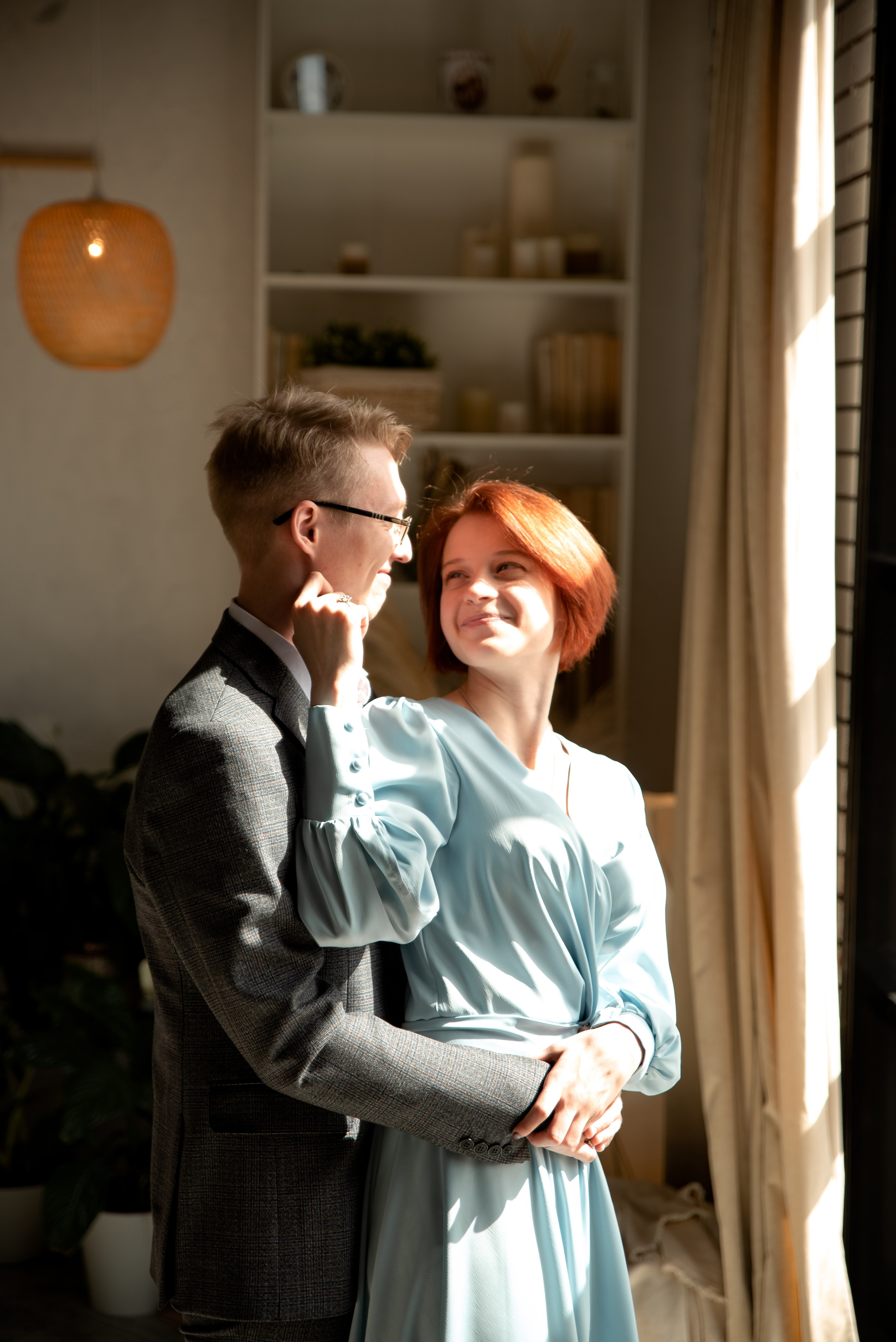 Дмитрий и Марина. LOVESTORY в студии. Семейный и детский фотограф в Туле Светлана Воронкова