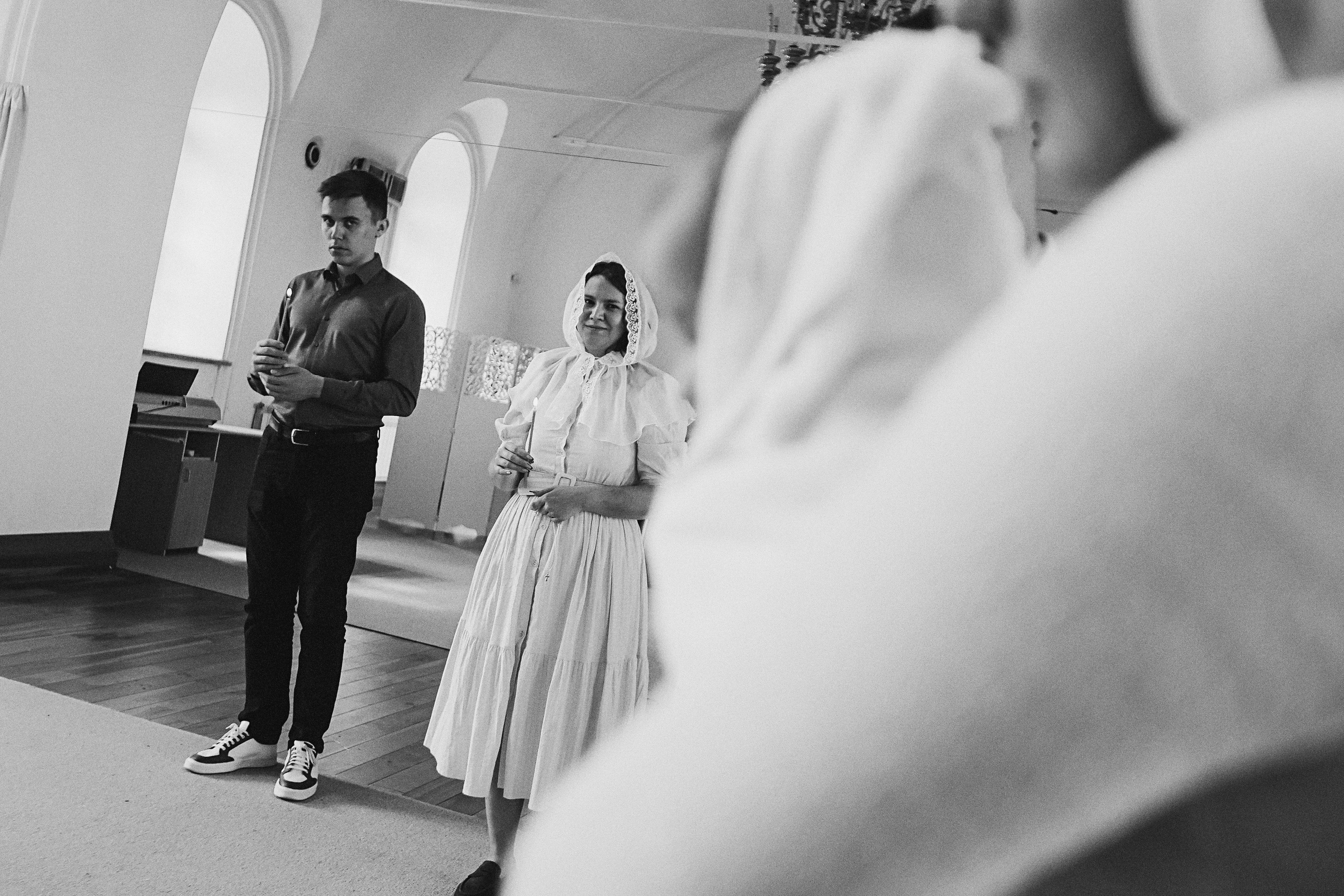 Крещение церковь около моста влюбленных. Семейный фотограф Тюмень, фотограф на роды Салмина Мария