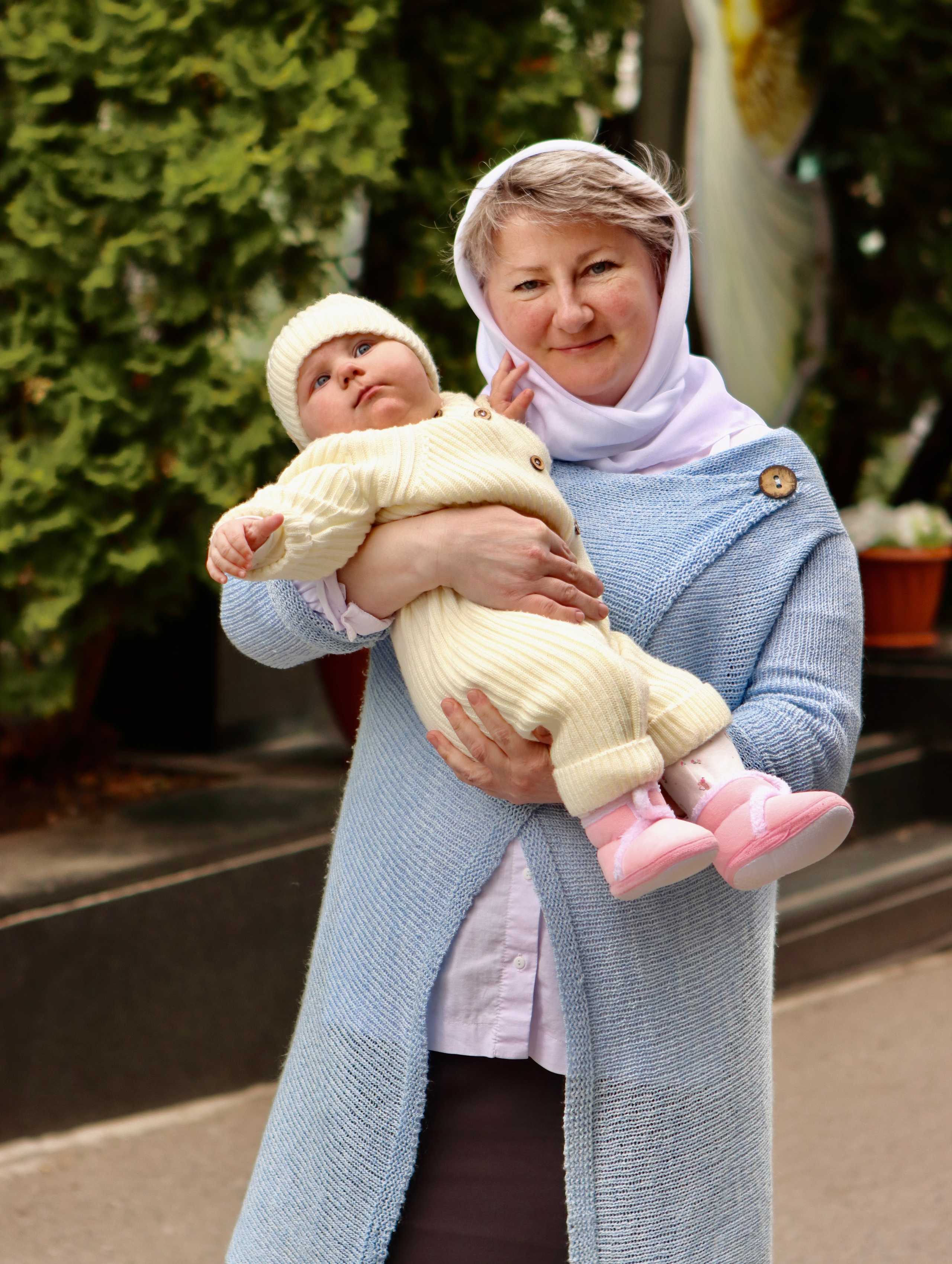 Анастасия и Вадим — крещение Виктории. Фотограф в Курске Смирнов Евгений