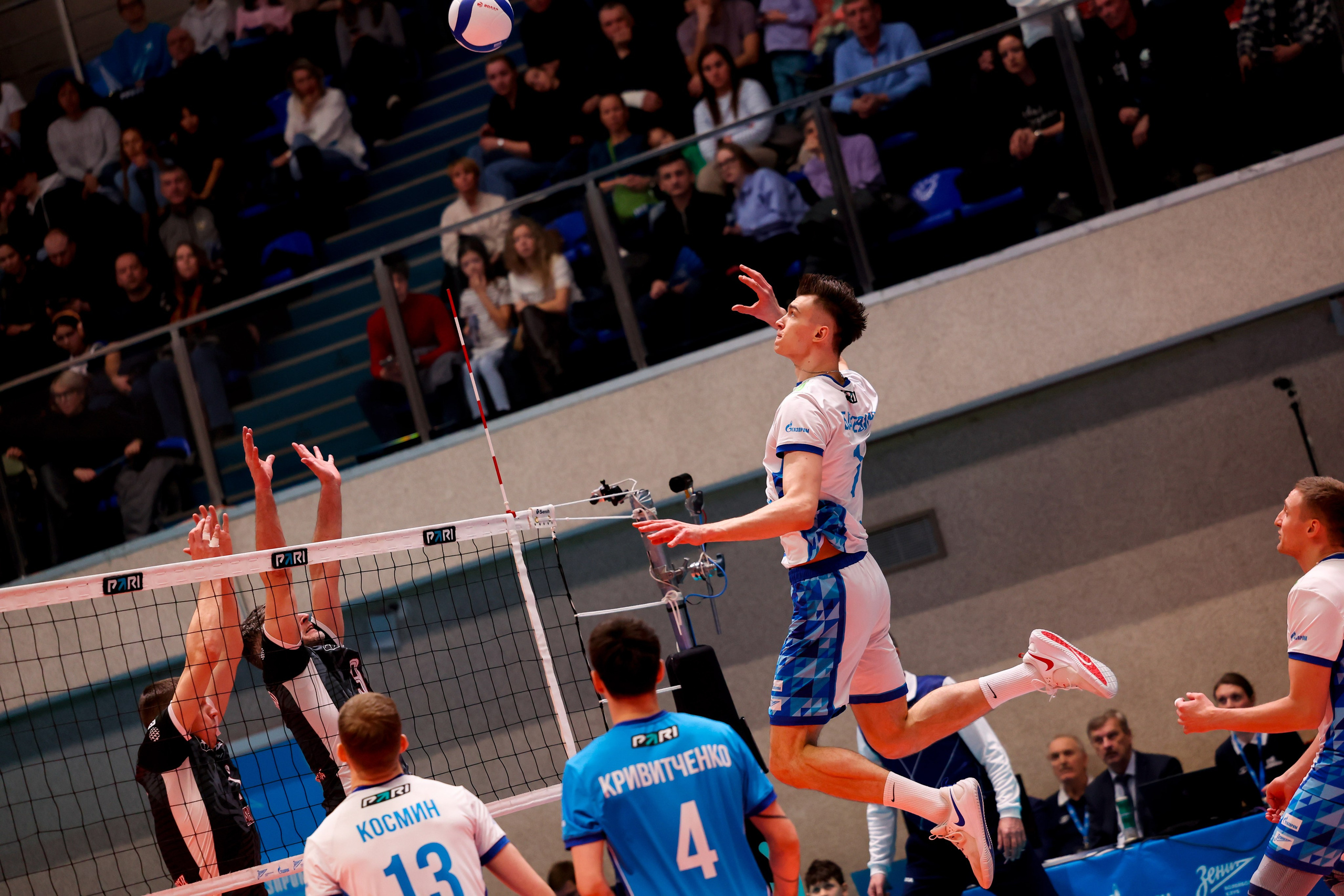 ВК Зенит — ВК АСК 15.03.2025. Спортивный и репортажный фотограф Антон Тереханов