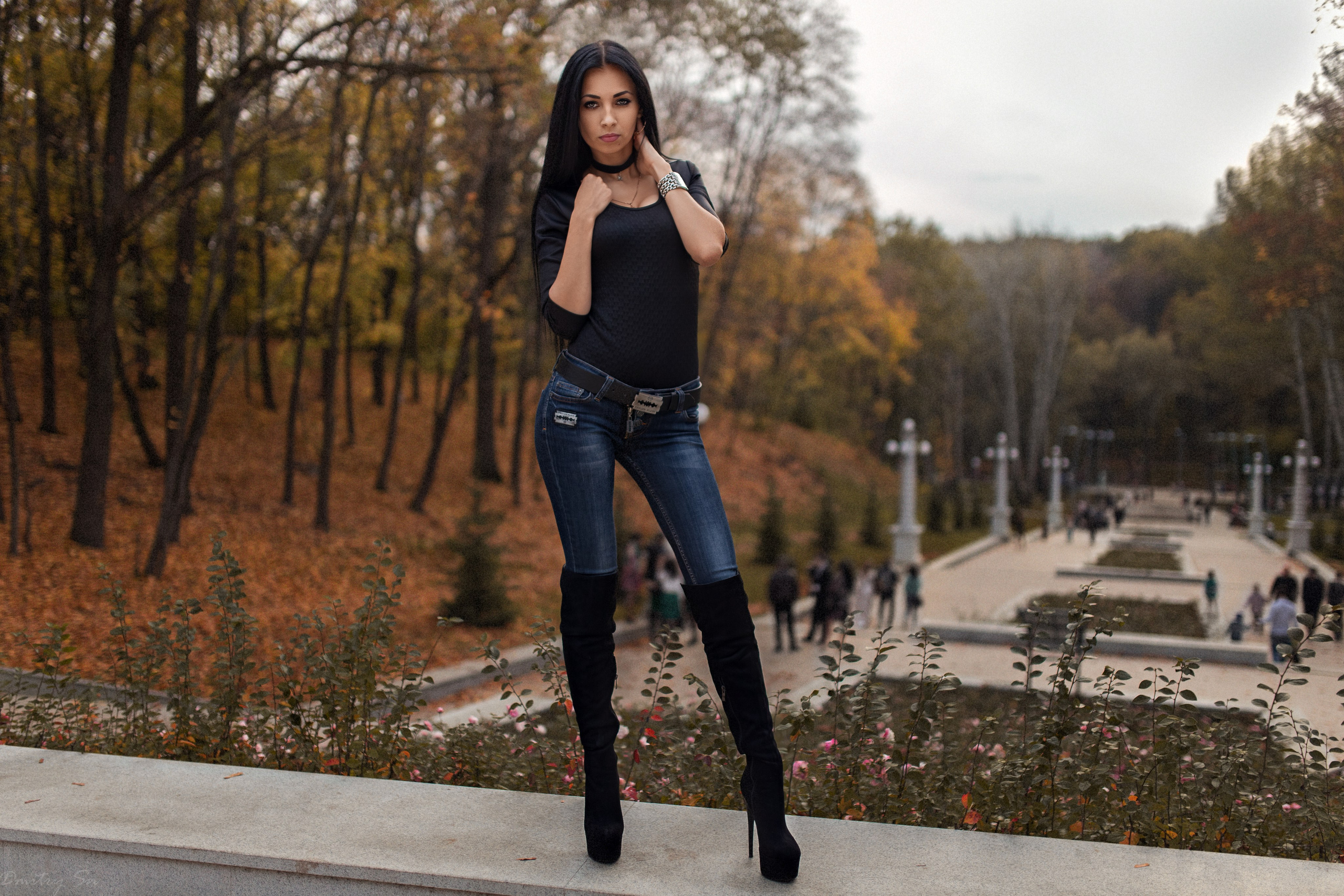 Прогулка в парке с Викторией для «себя»