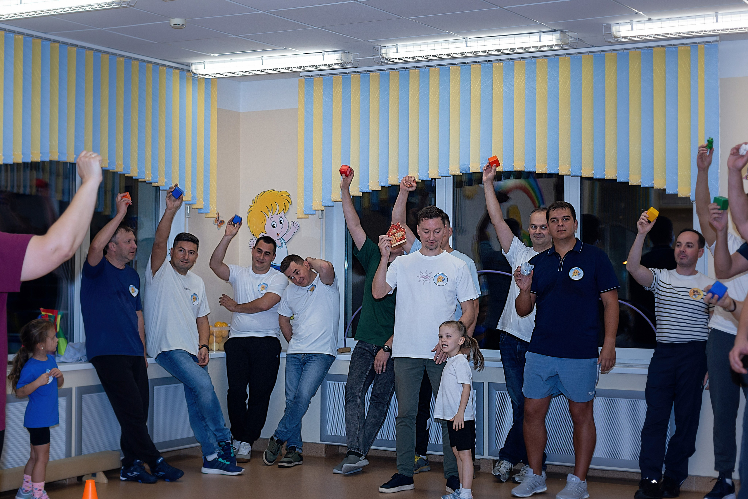 День пап в детском саду_2024. Семейный фотограф в Санкт-Петербурге