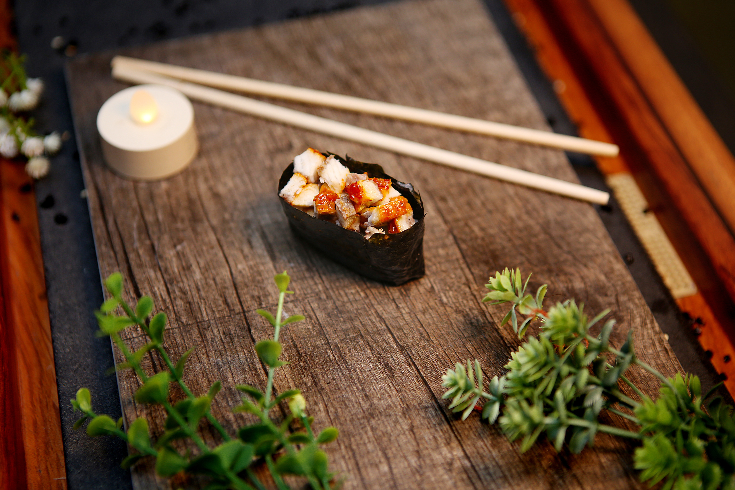 Суши для ресторана Wild West. Свадебный и предметный фотограф Ренат Каламперов