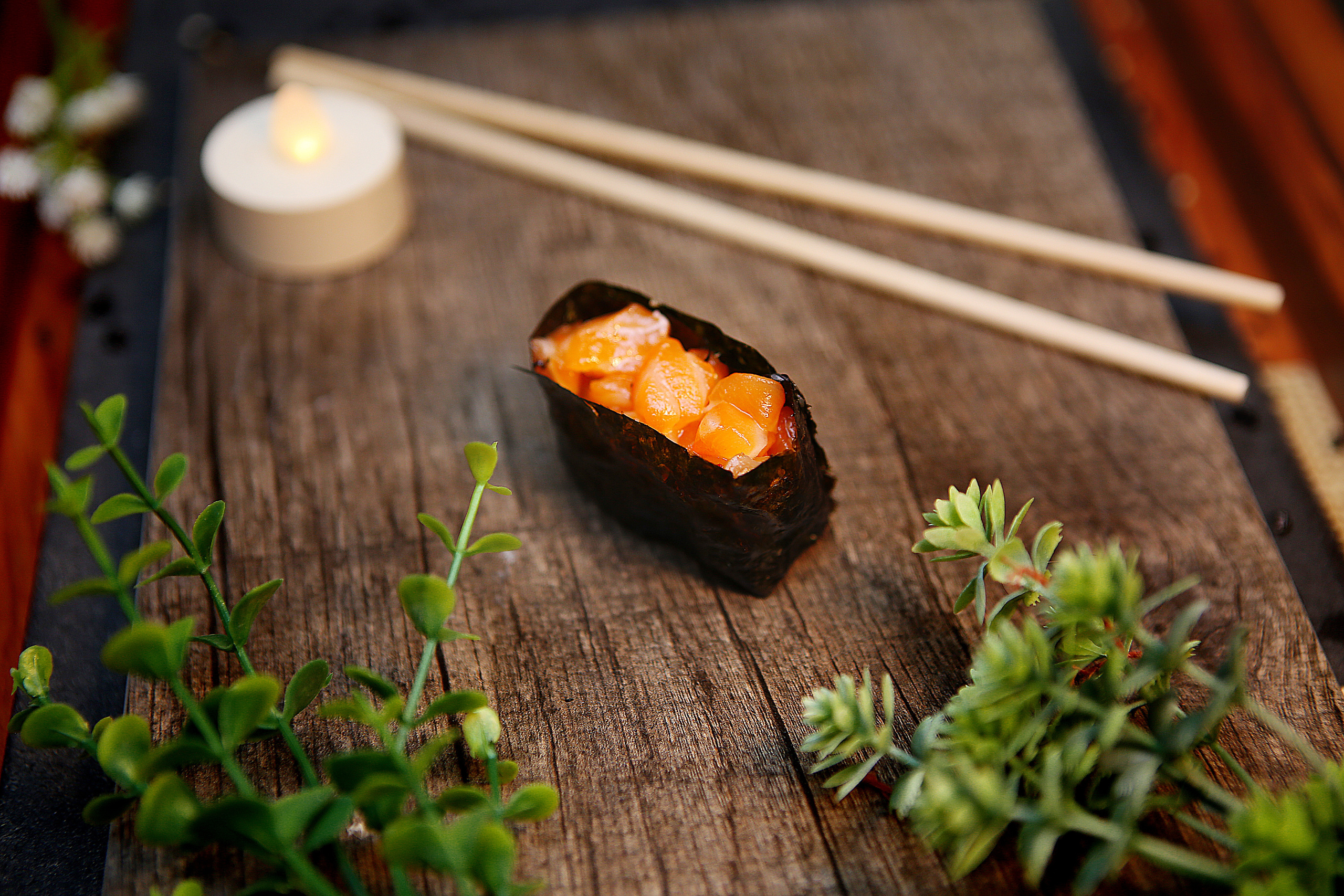 Суши для ресторана Wild West. Свадебный и предметный фотограф Ренат Каламперов