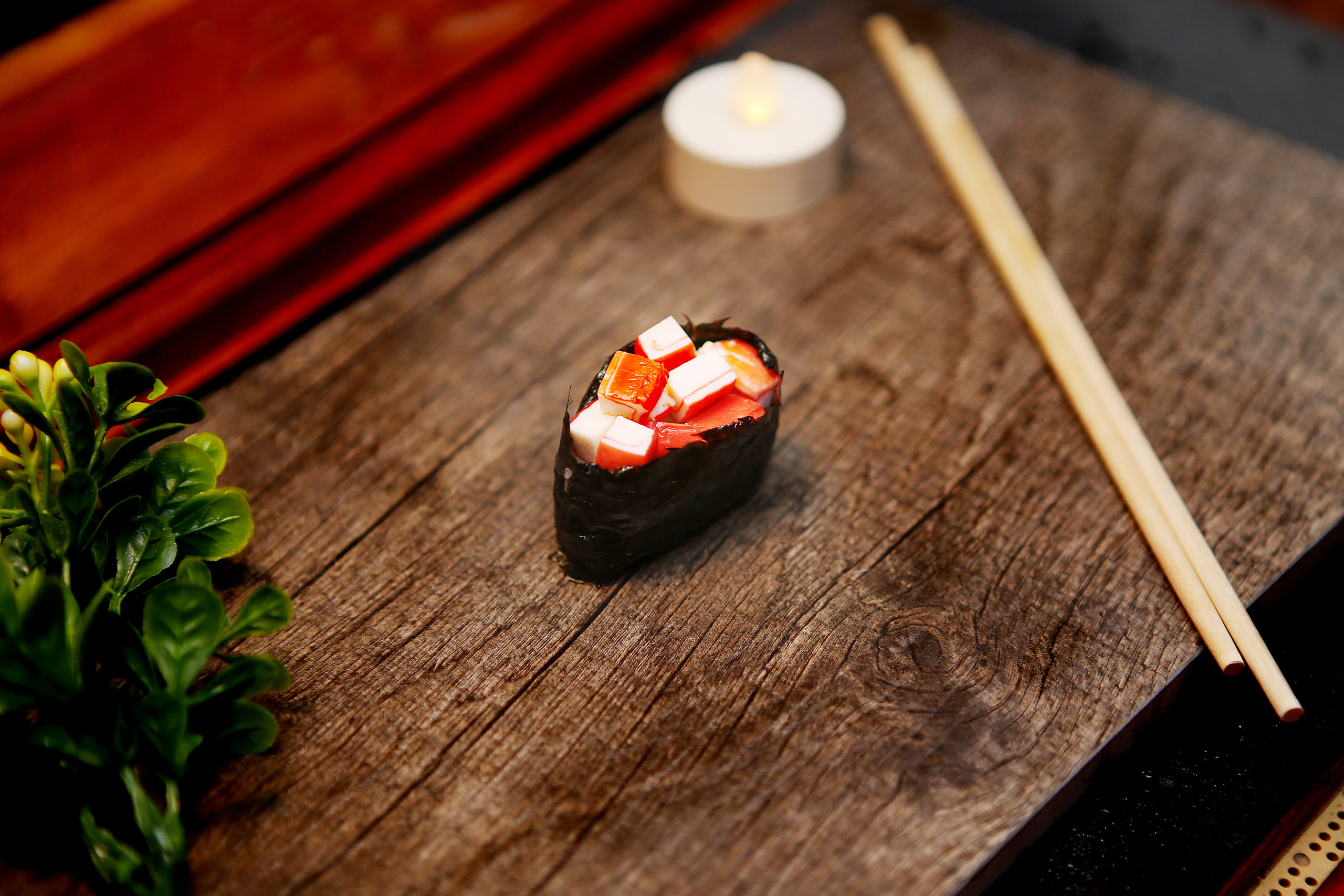 Суши для ресторана Wild West. Свадебный и предметный фотограф Ренат Каламперов