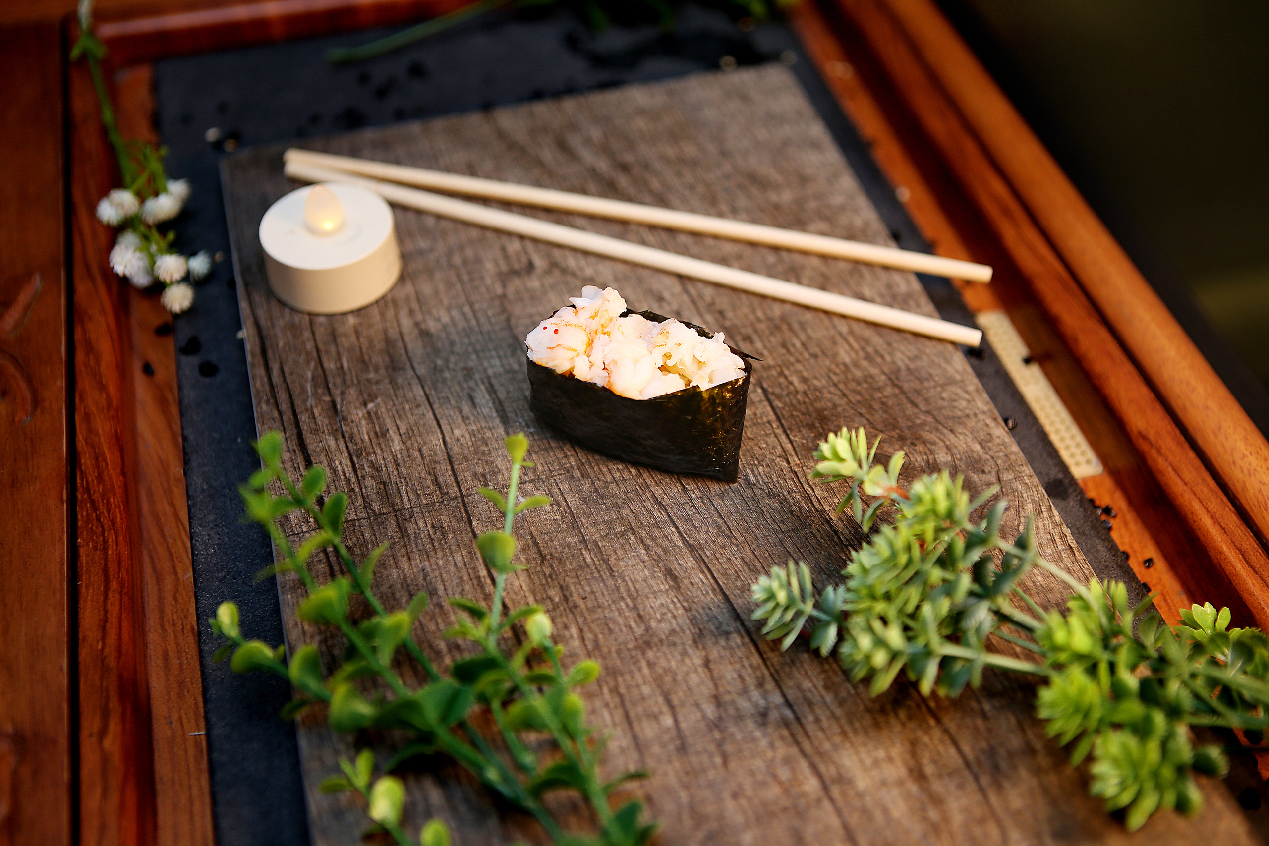 Суши для ресторана Wild West. Свадебный и предметный фотограф Ренат Каламперов