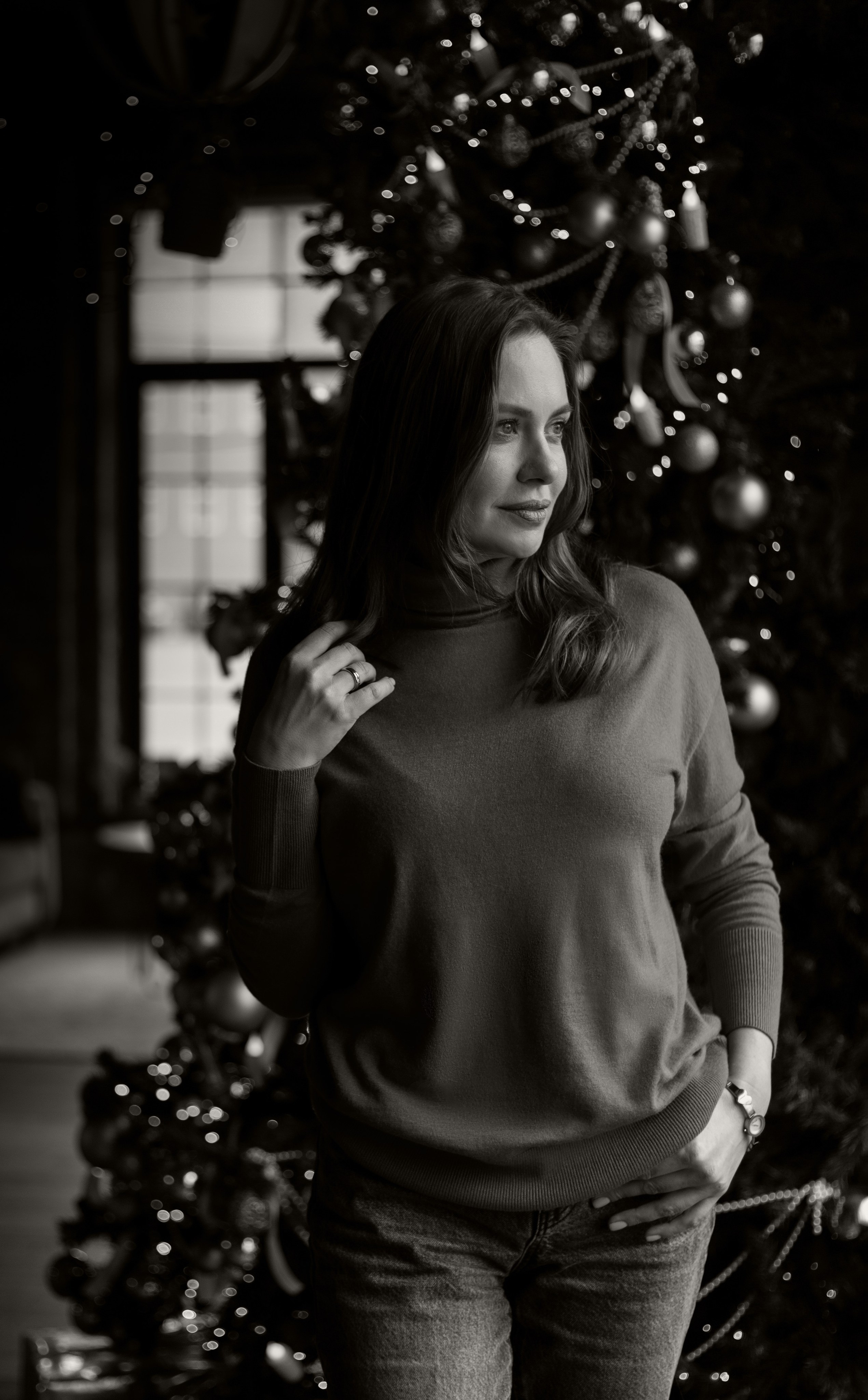 Новый год (естественный свет). Будуарный фотограф Савченко Дарья (Москва)