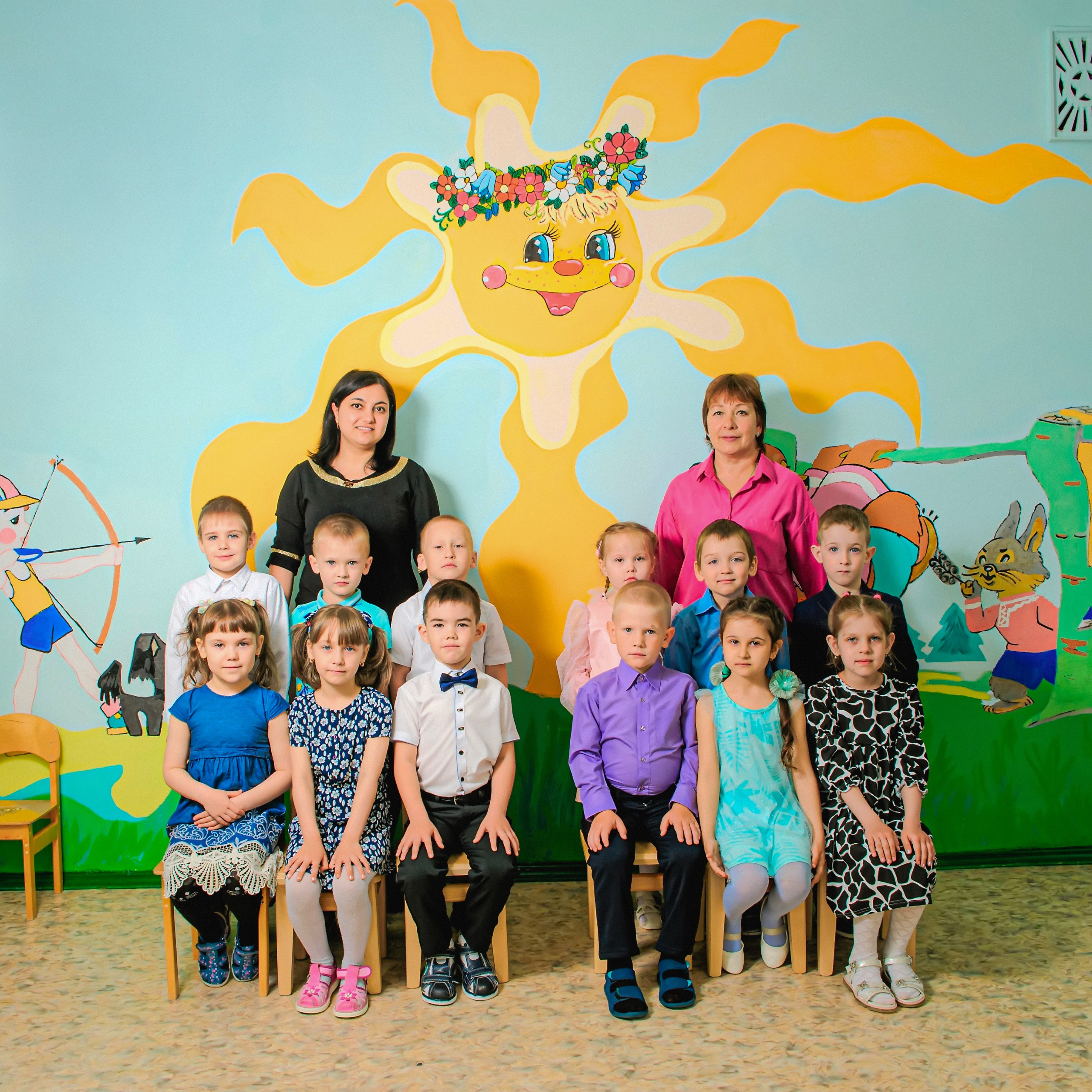 Общее фото. Выпускные альбомы. Фотограф Ксения Борисова