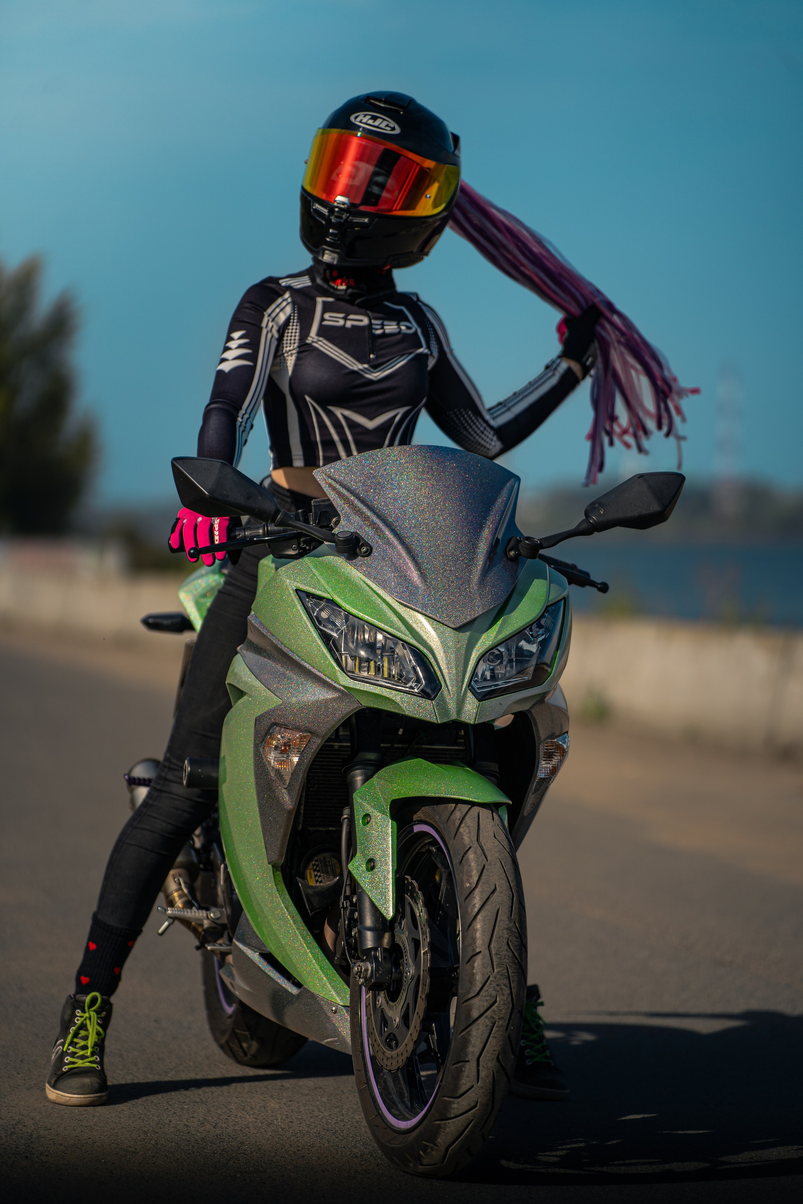 ОКСАНА & KAWASAKI NINJA. OZ Production