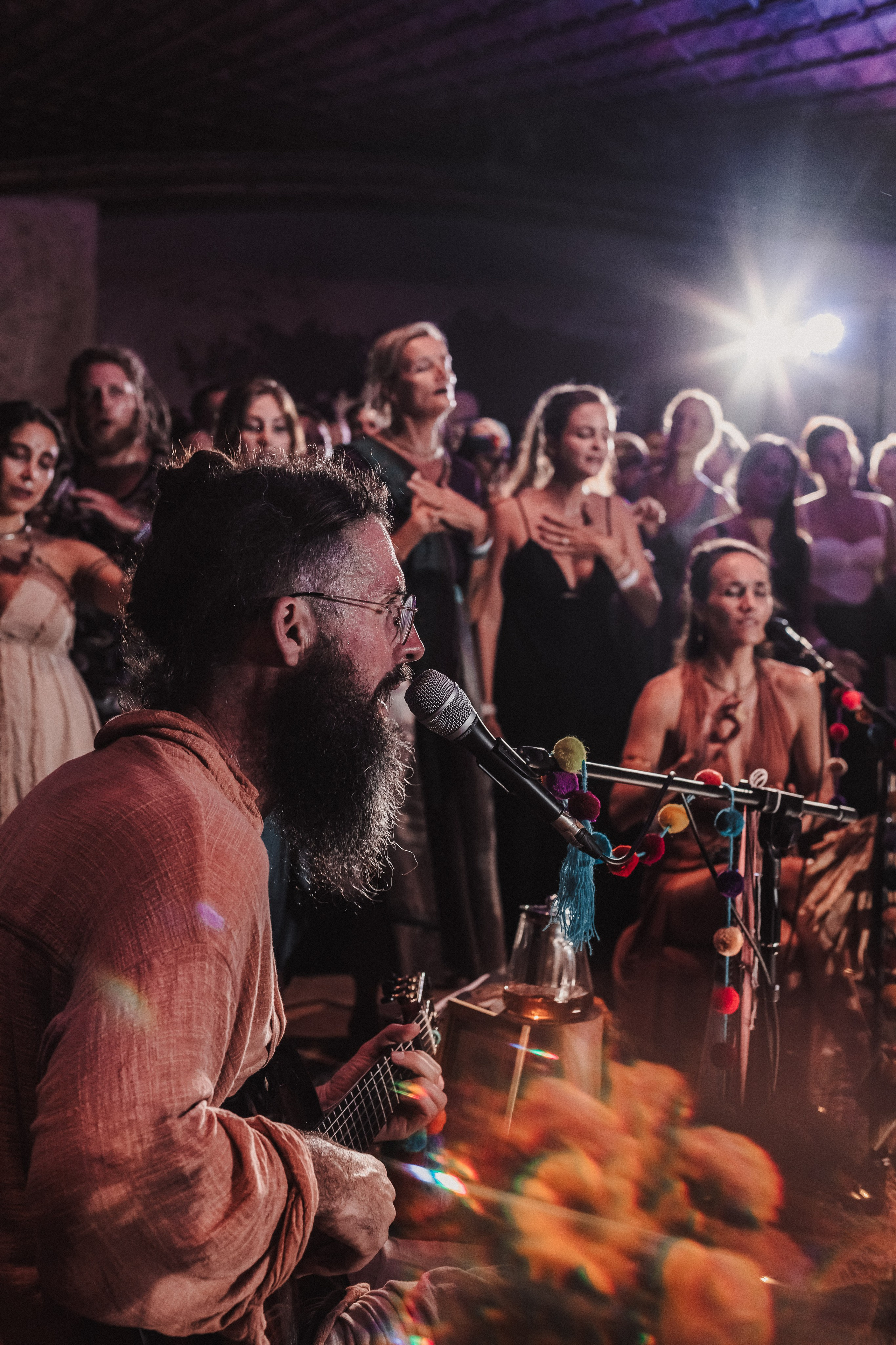 Hanuman Project kirtan at Alchemy march. Mariam Bagdasaryan