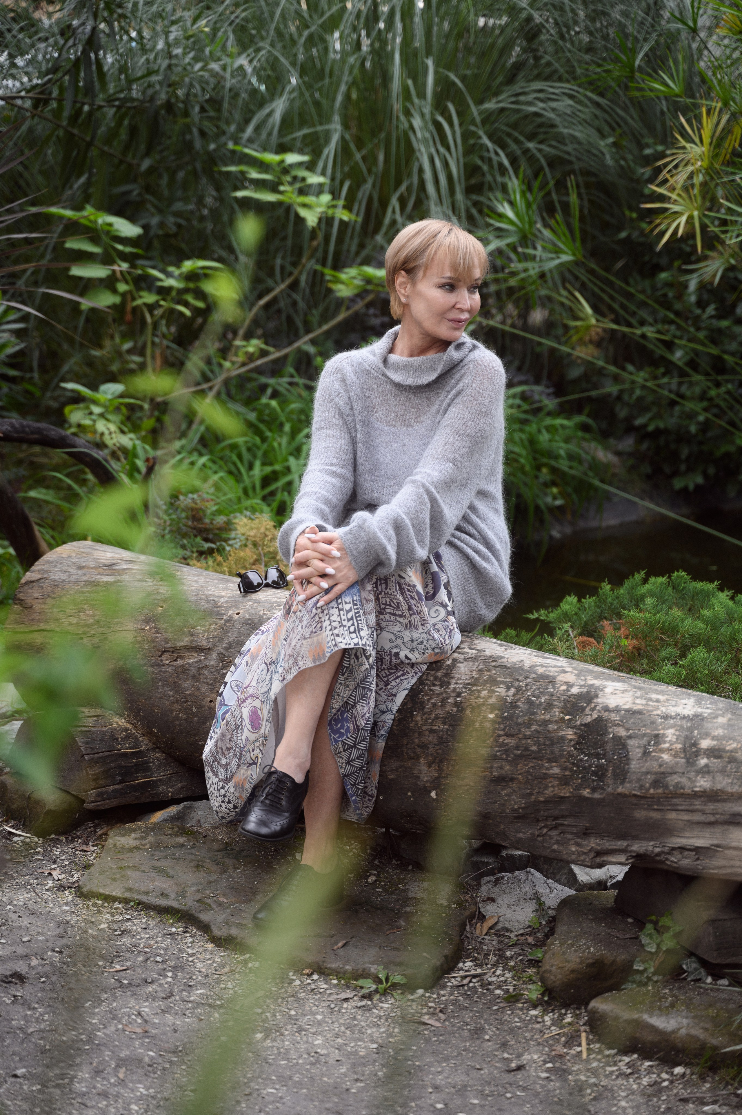 Портретная фотосессия в парке Сочи с профессиональным фотографом