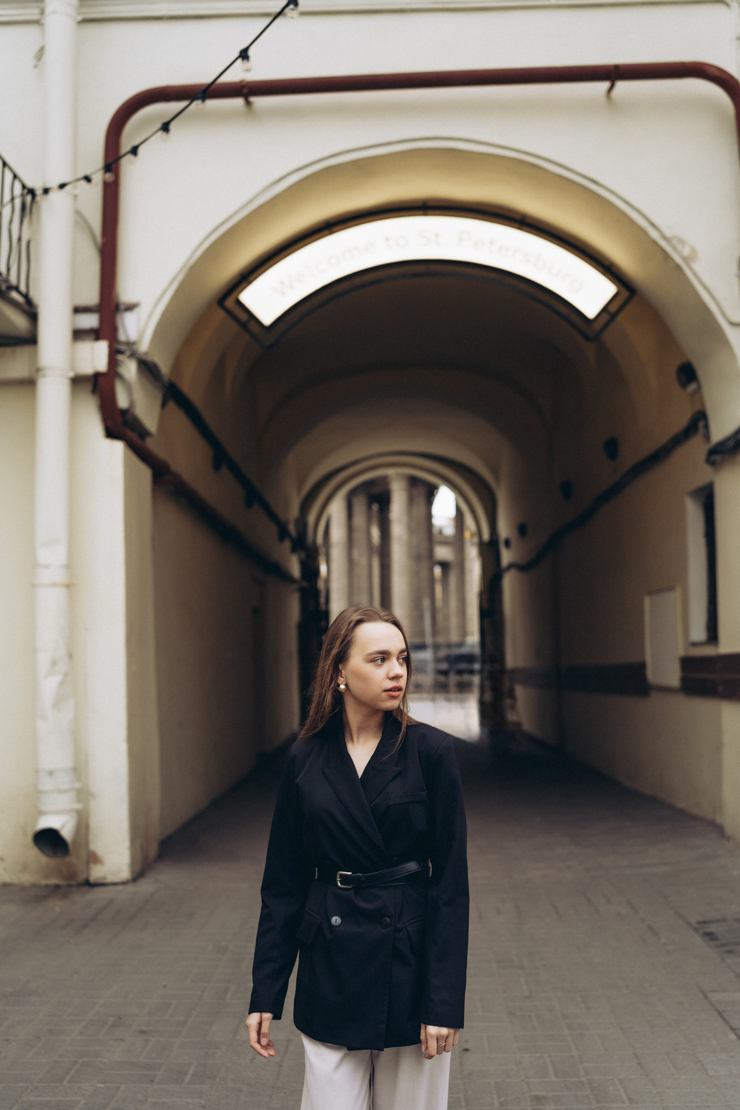 Анна / Прогулка по городу. Фотограф в Санкт-Петербурге — Лучина Екатерина