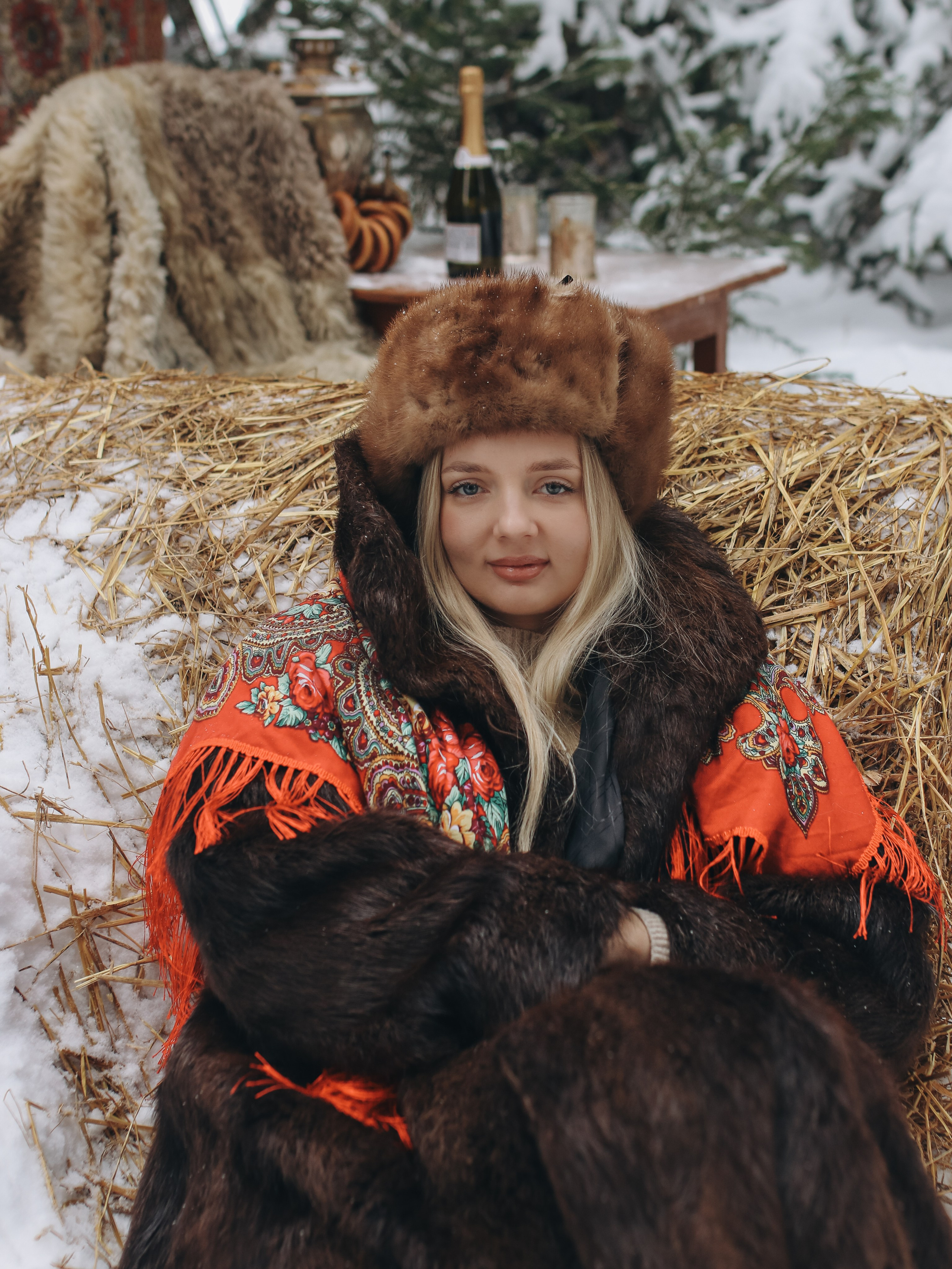 Лес зима. Семейный фотограф в Кемерово Мария Дорожко