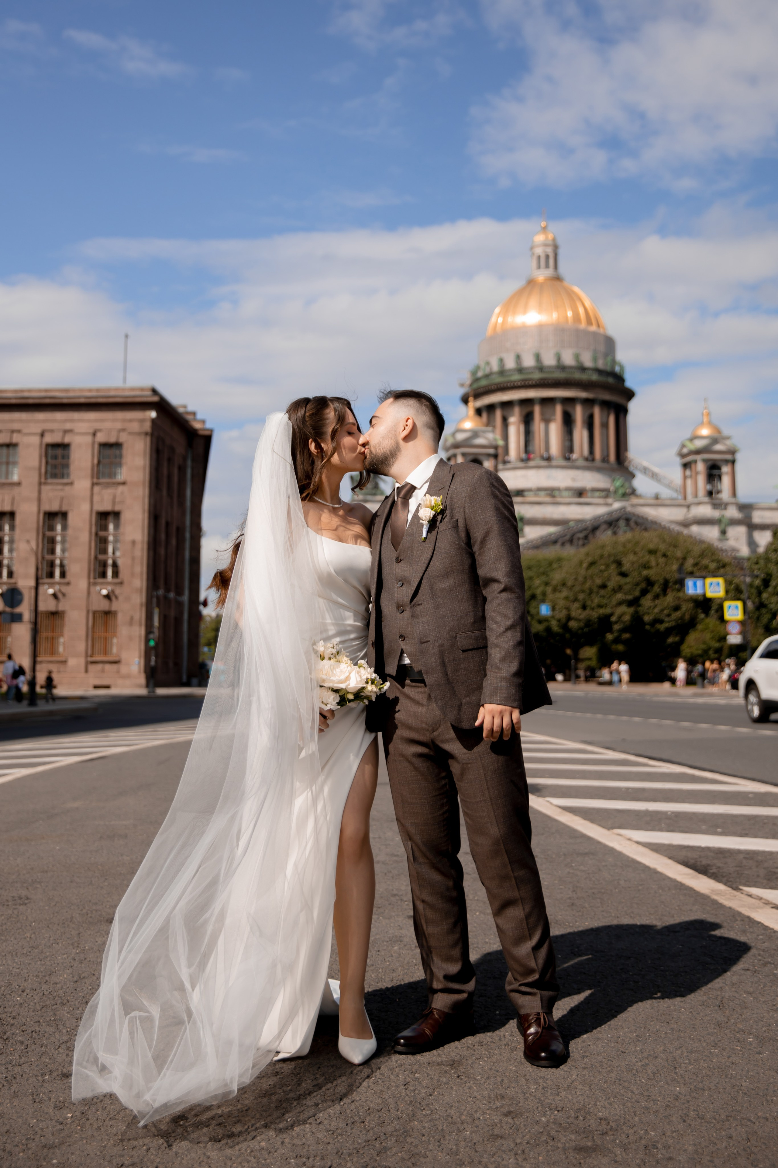 Анна и Александр / Прогулка + ЗАГС. Свадебный и семейный фотограф в Москве Диана Левченко