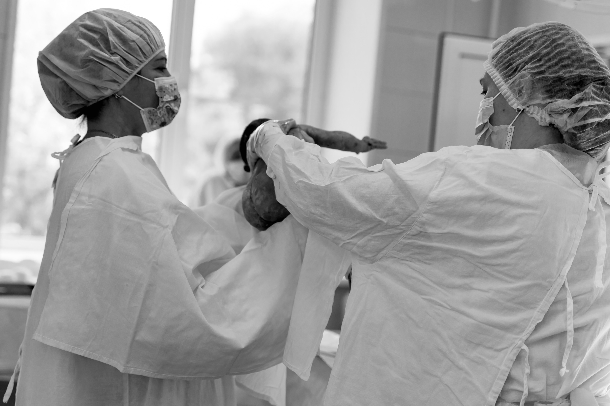 Съемка родов. Фотограф Ким Наталья в Красноярске