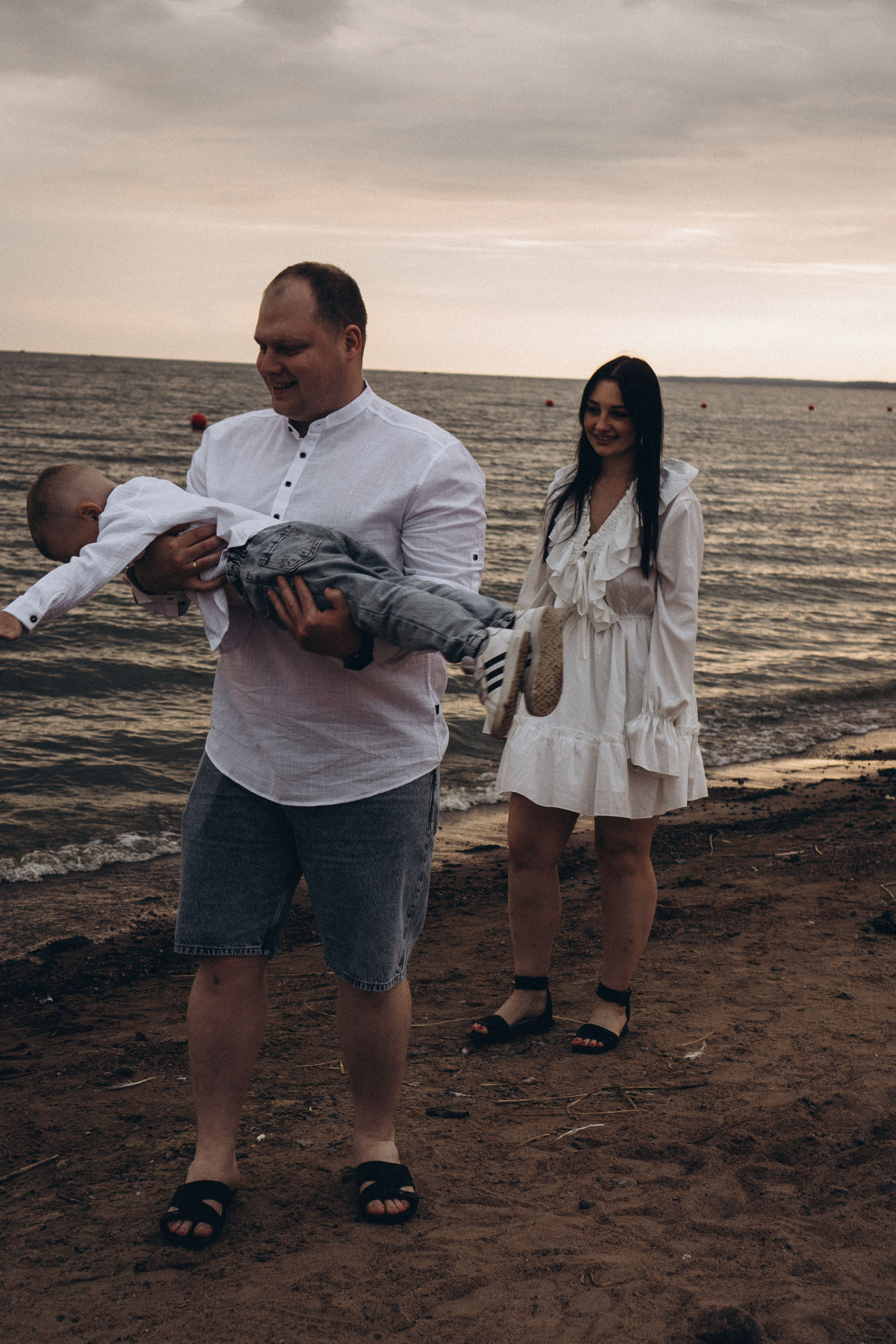 Семейная история на берегу залива. Профессиональный фотограф, Санкт-Петербург — Виктория Богомолова