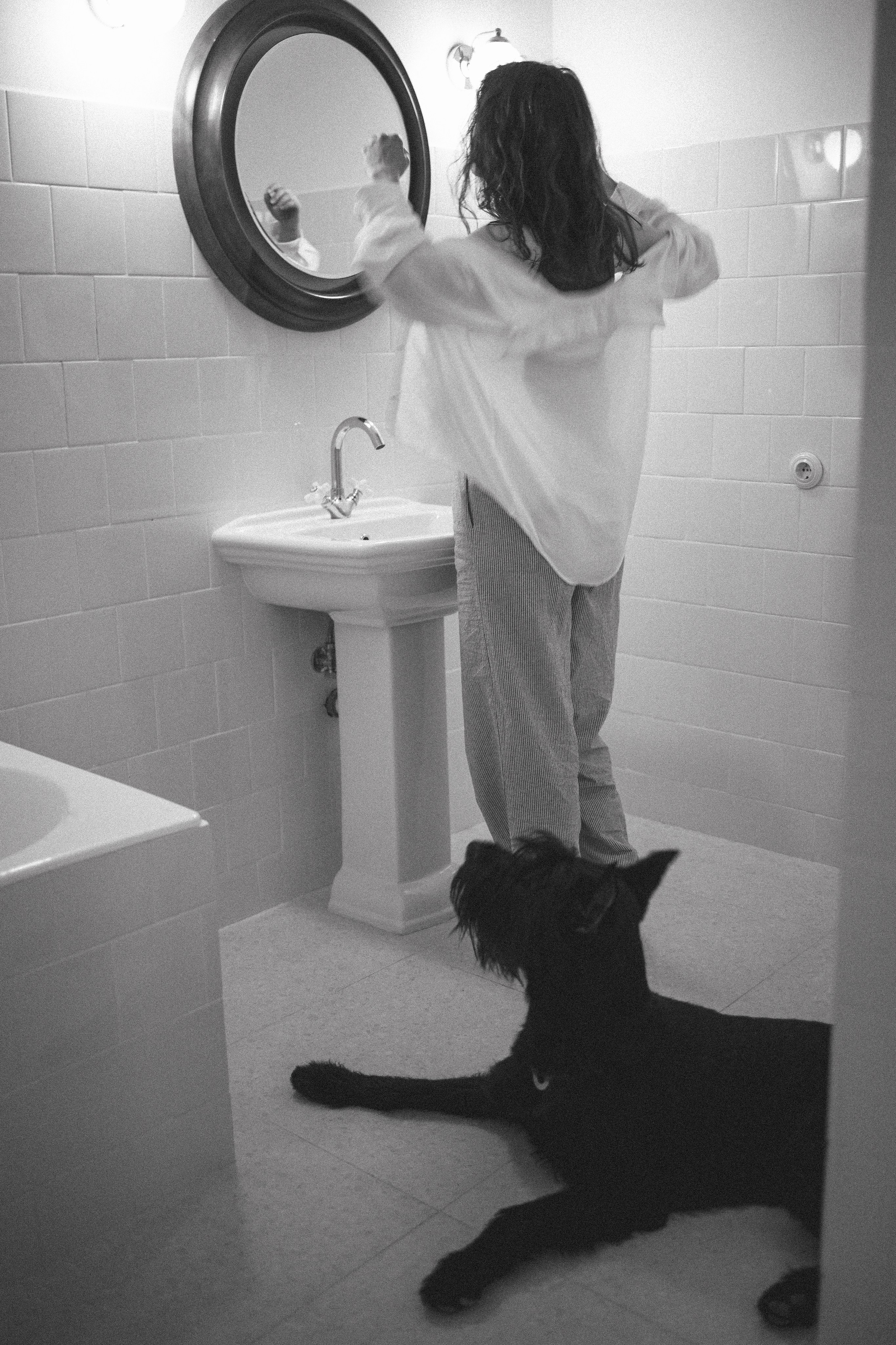 Умбра и Даша. Фотограф анималист Анастасия Пикей