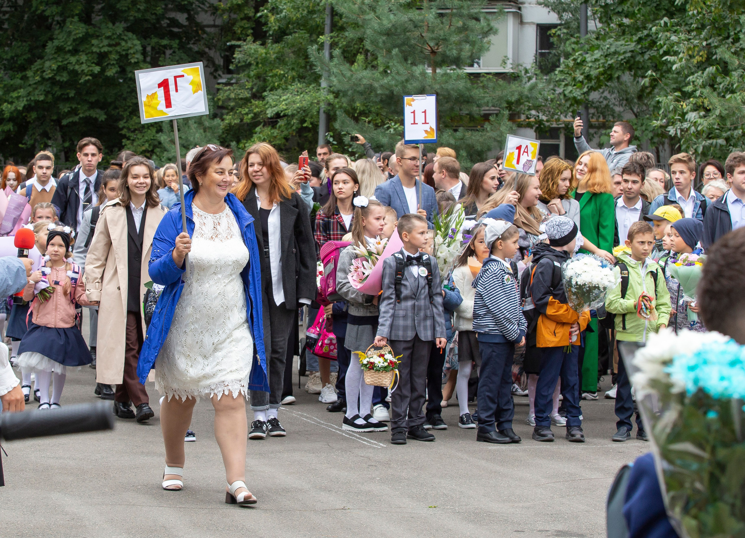 Репортаж 1 сентября 1 класс. Репортажный фотограф в Москве