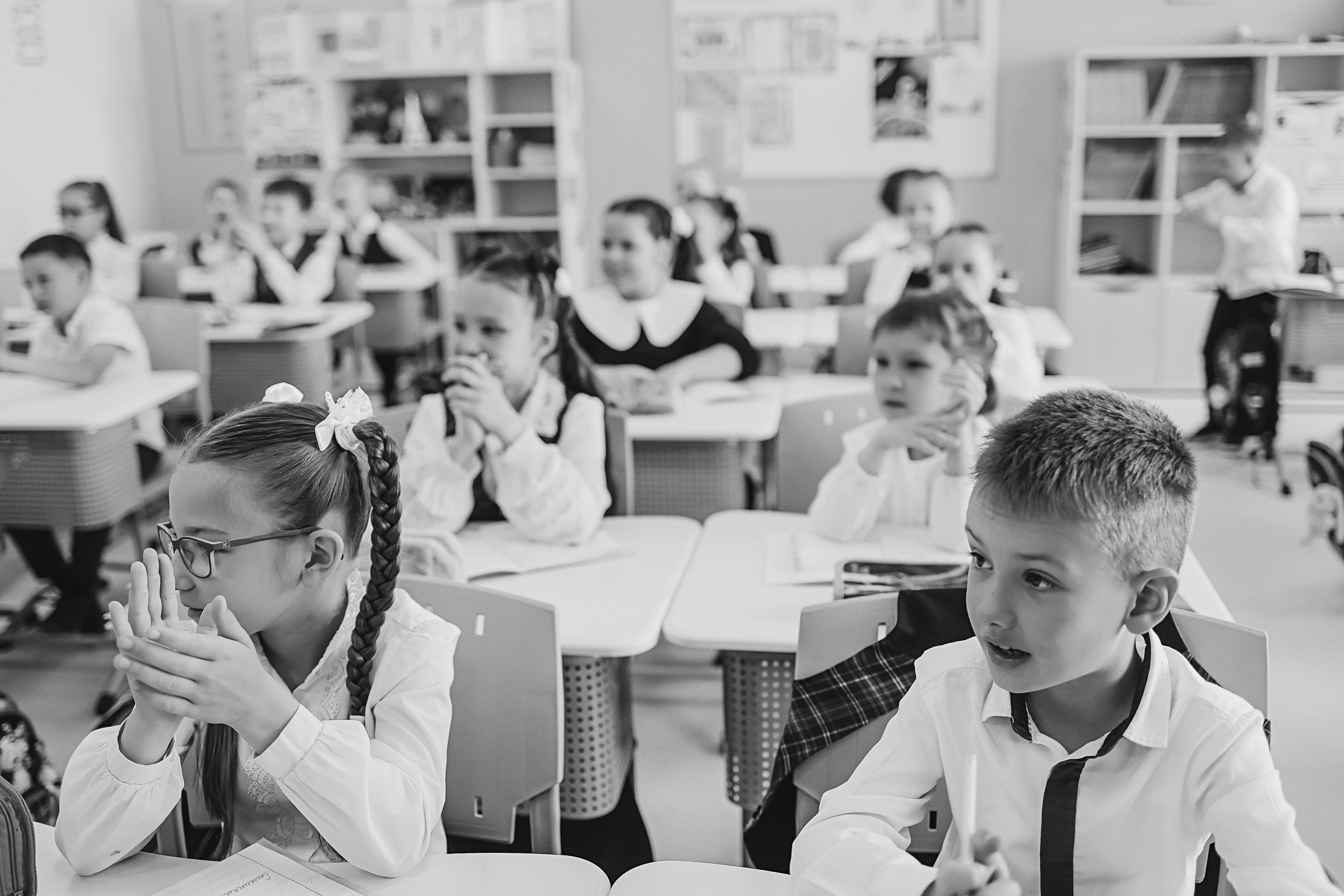 Один день в школе 1 класс. Семейный фотограф Тюмень, фотограф на роды Салмина Мария