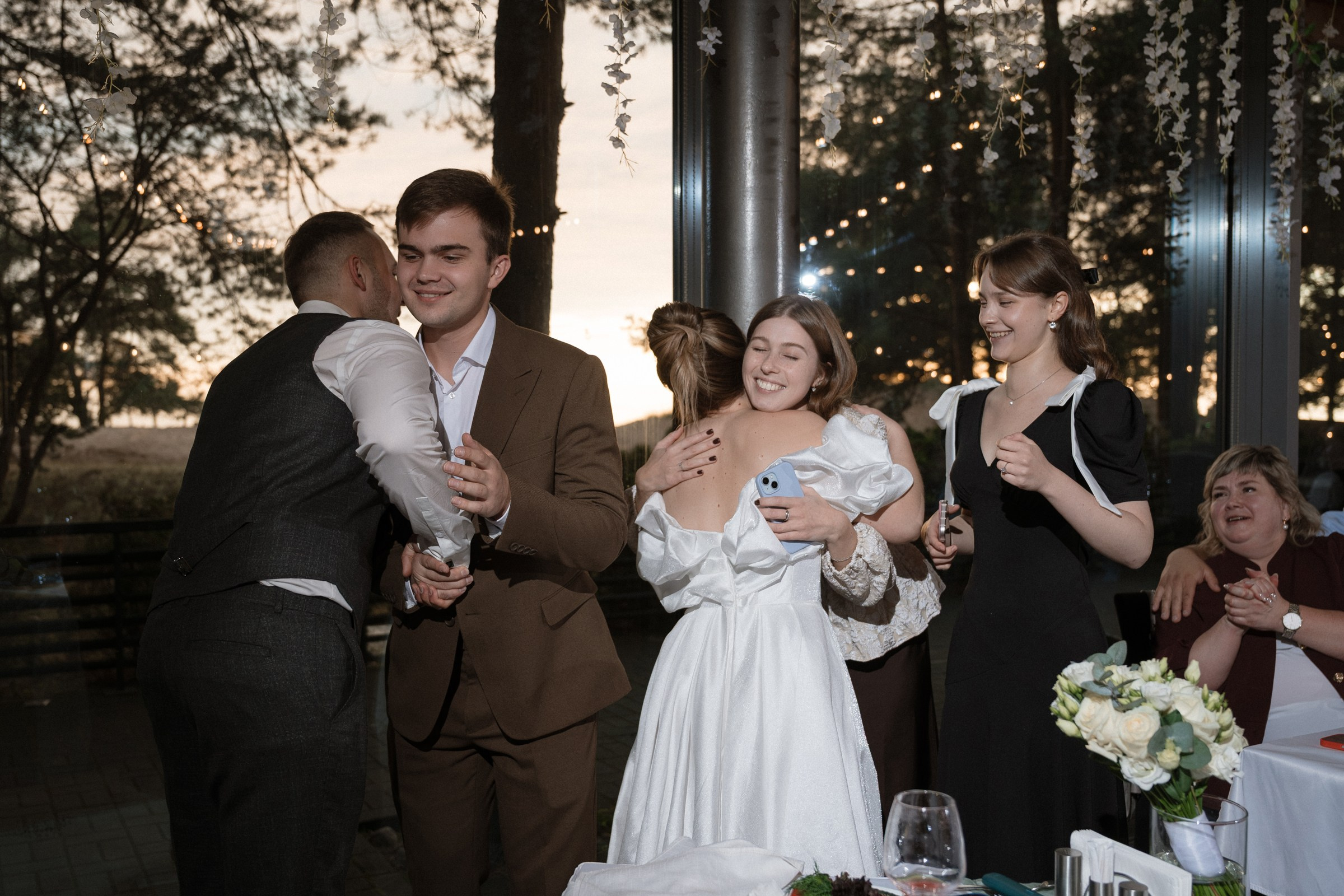 Свадебный ужин в ресторане Атлантис на Финском заливе