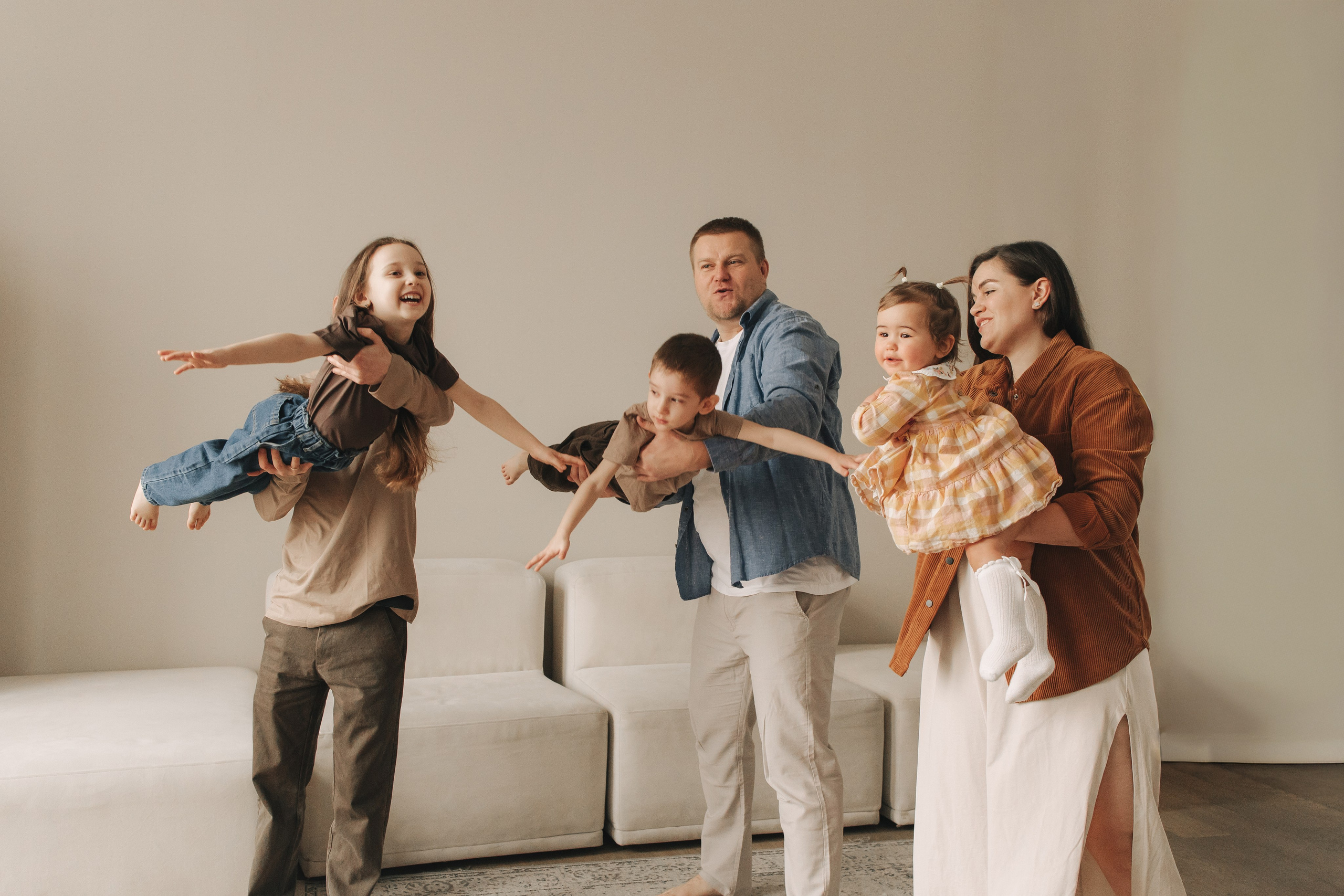 Большая семья. Семейный фотограф Москва Наталия Осьмакова