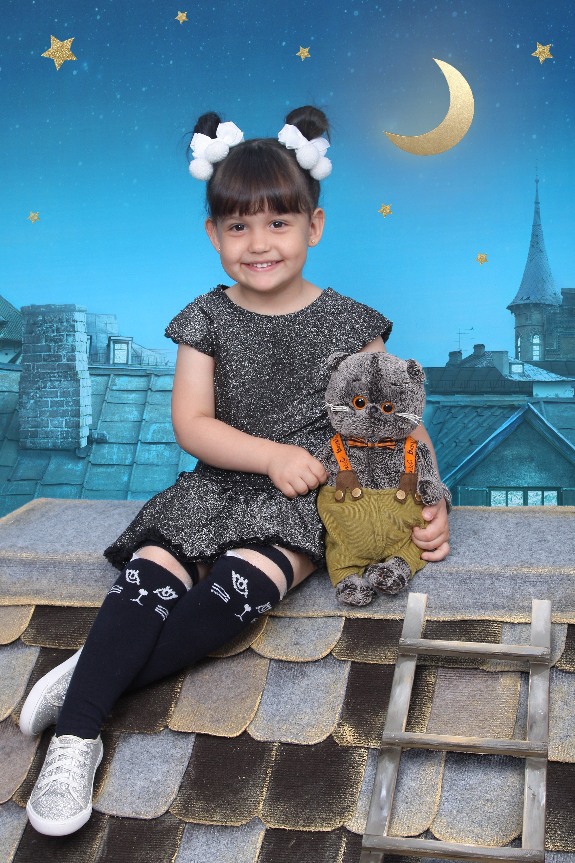 КОМПАНИЯ КРАЙФОТО ФОТОСЕССИЯ НОЧЬЮ НА КРЫШЕ