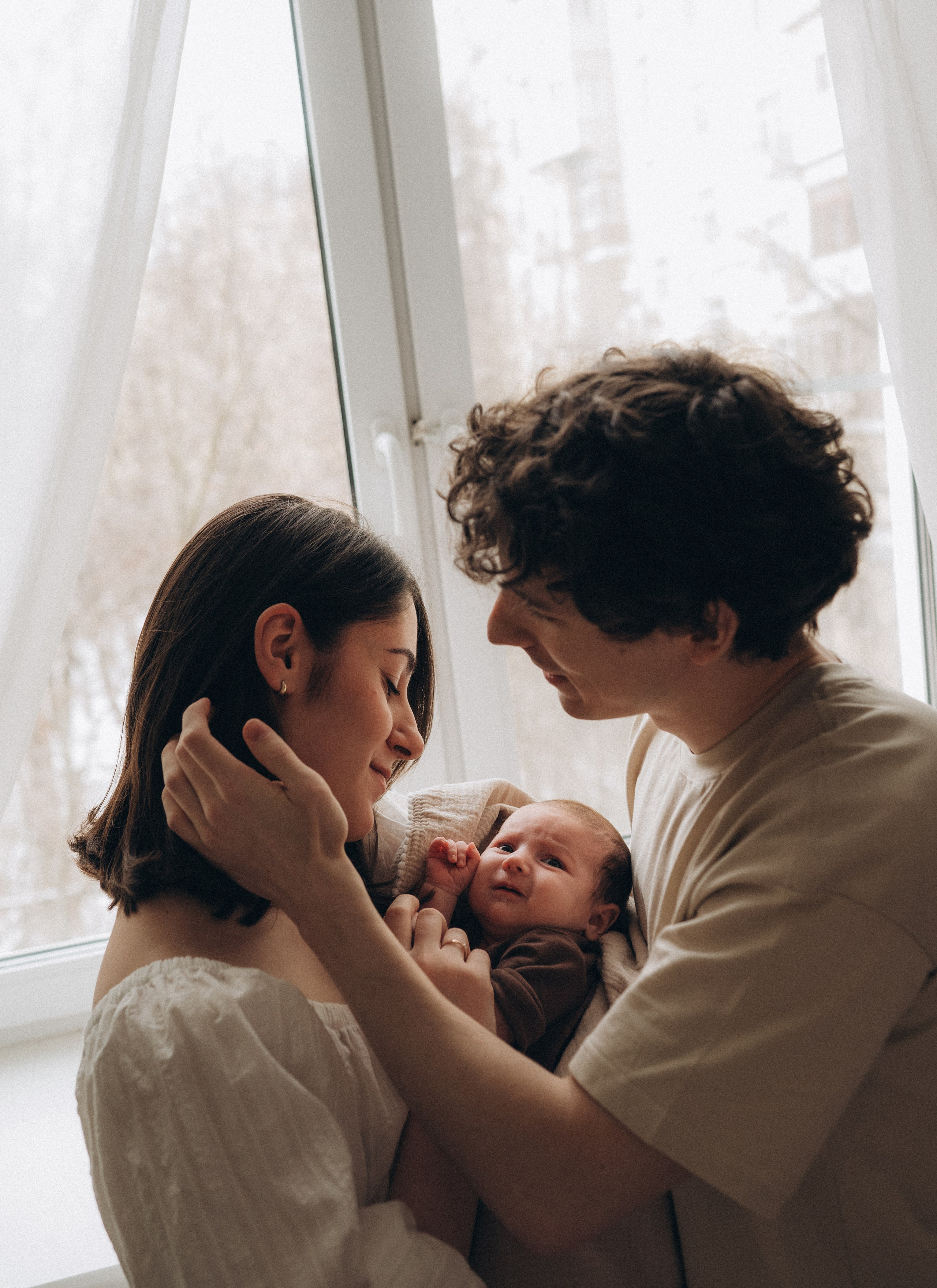 Иван, Таня и малышка. Семейный фотограф Юлия Власова