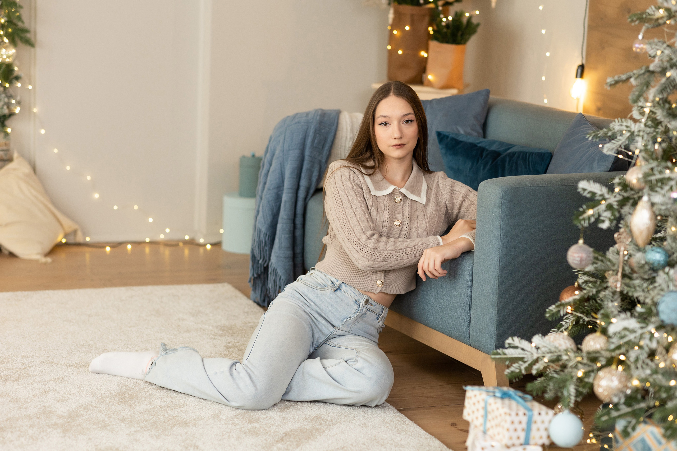 Новогодняя фотосессия 11Б. Семейный, детский, школьный фотограф в Благовещенске Яна Белоусова