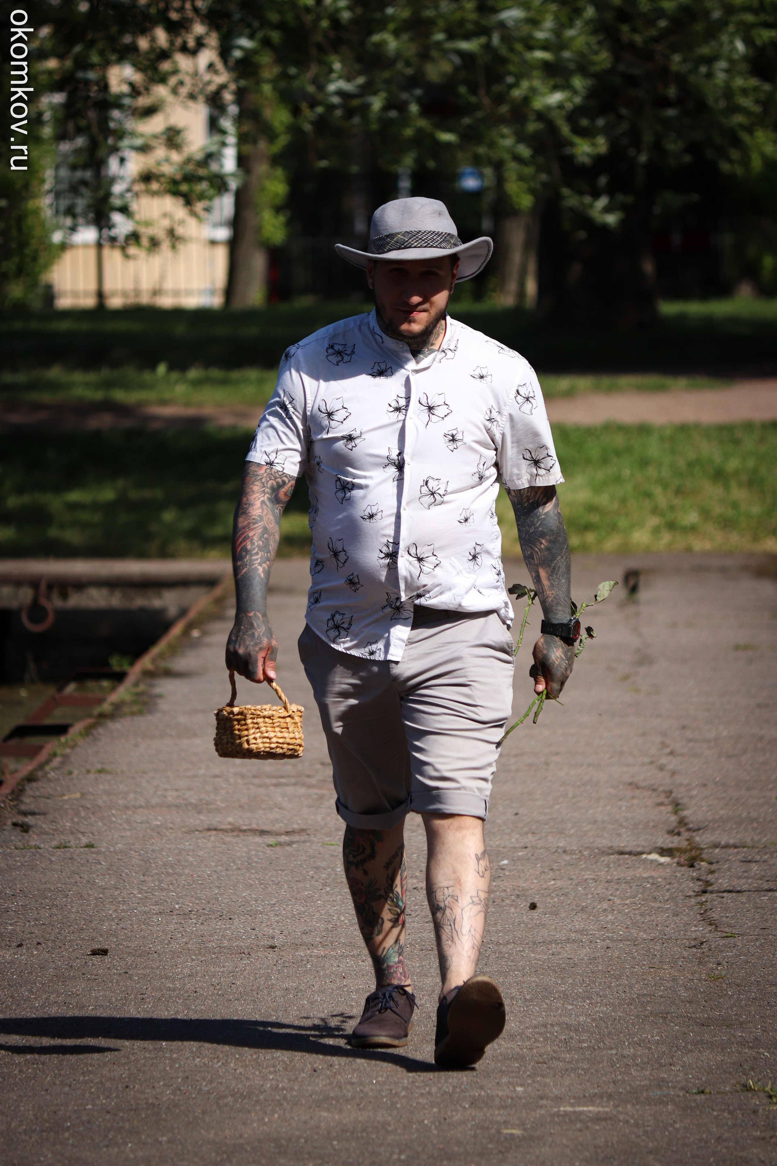 Показ образов на пирсе Московского парка Победы. Ивентный фотограф в Санкт-Петербурге Олег Комков