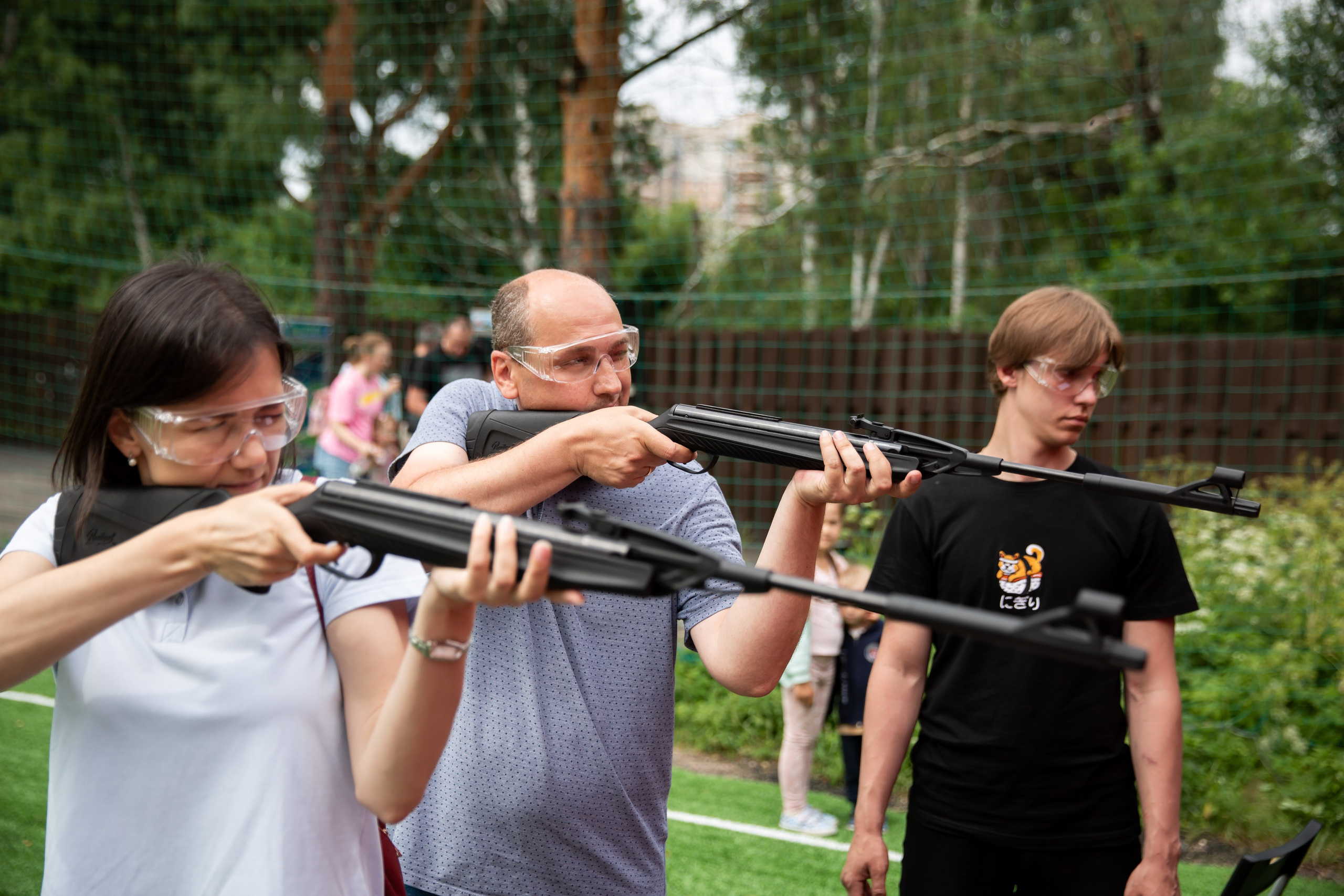 Семейная спартакиада для Атомпроект. Снимаю съемки