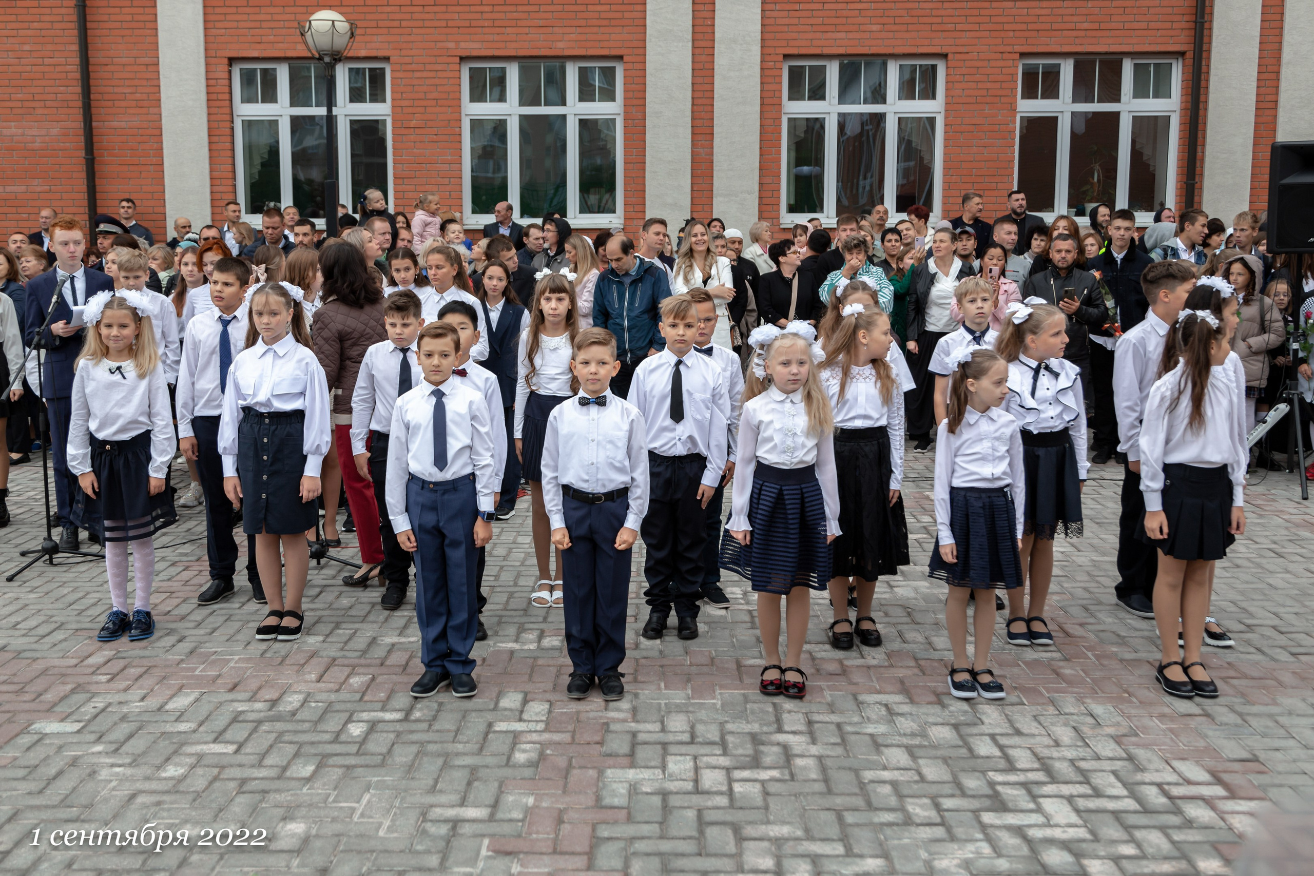 Репортаж в школе на 1 сентября. GagarinProArt