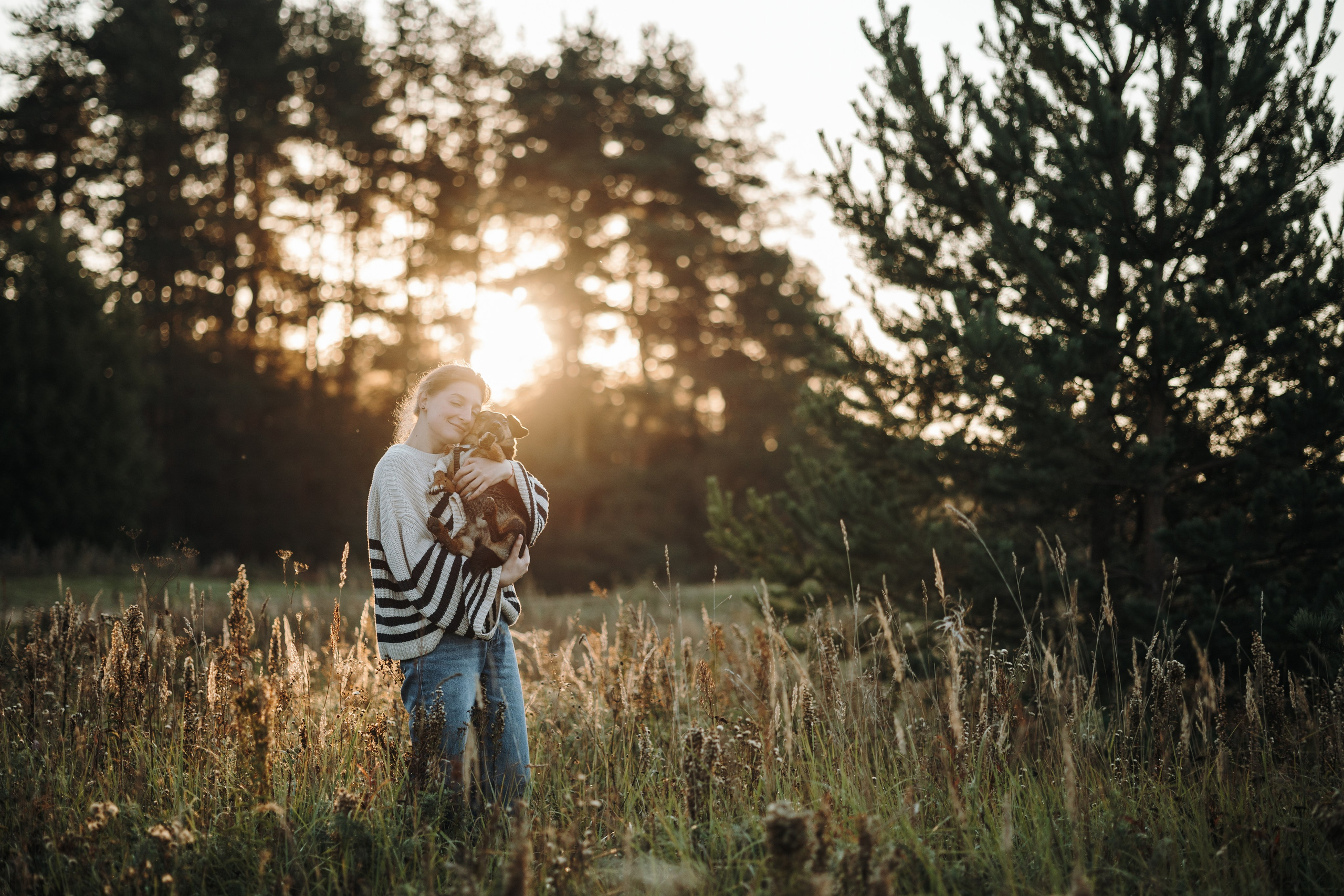 Ольга и Рекс. Фотограф — Анималист | Санкт-Петербург