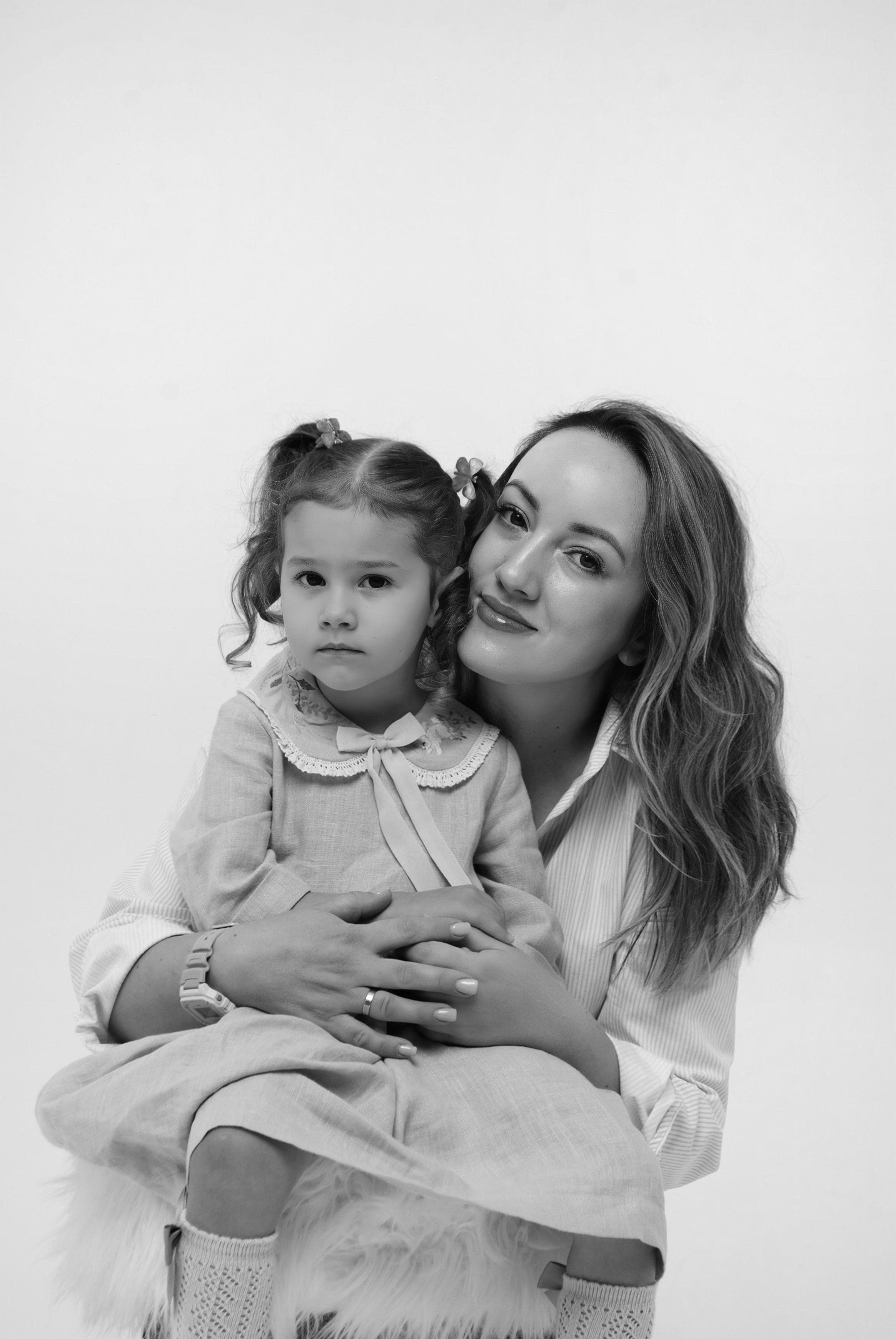 Наталья и дочь. Фотограф Мария Мусаелян