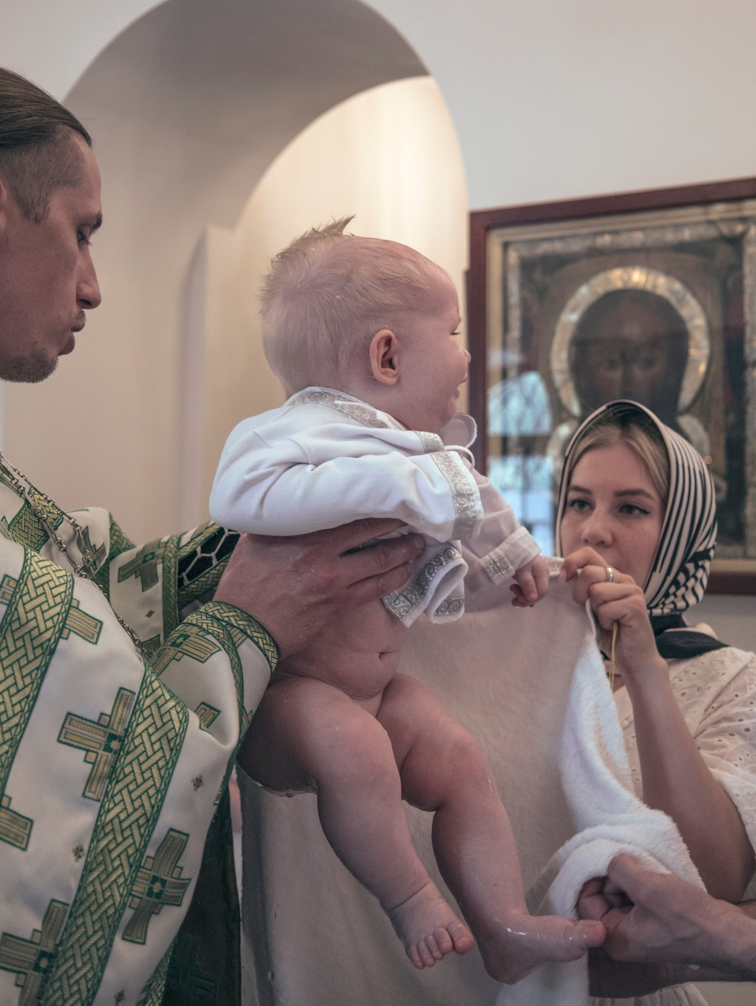 Крещение Федора. Семейный и детский фотограф в Тюмени Хайруллина Анна