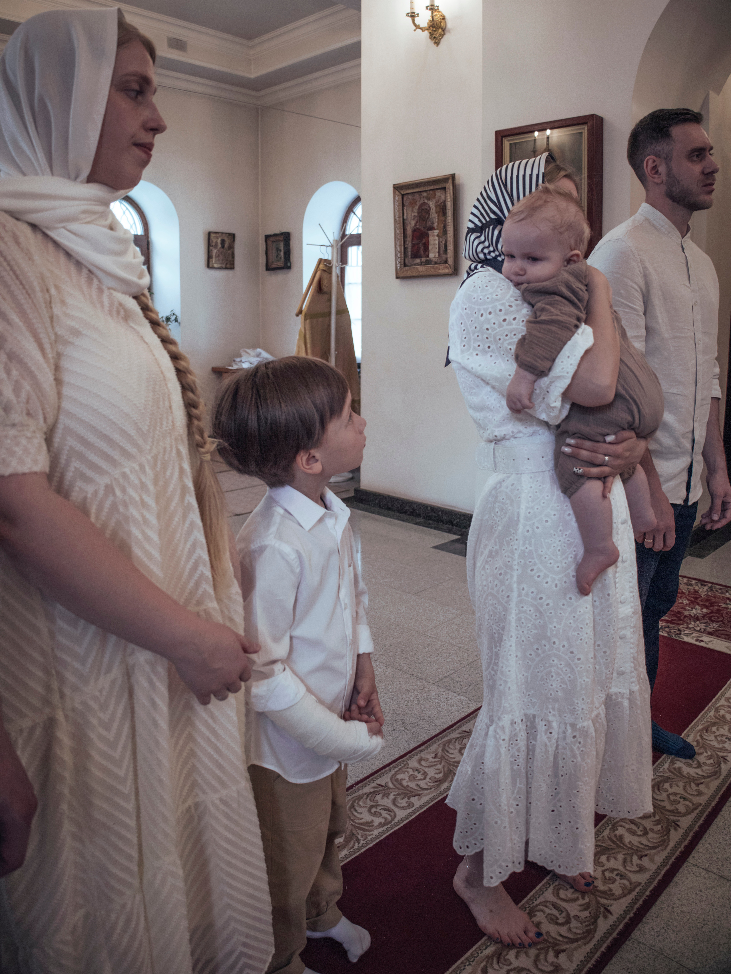 Крещение Федора. Семейный и детский фотограф в Тюмени Хайруллина Анна