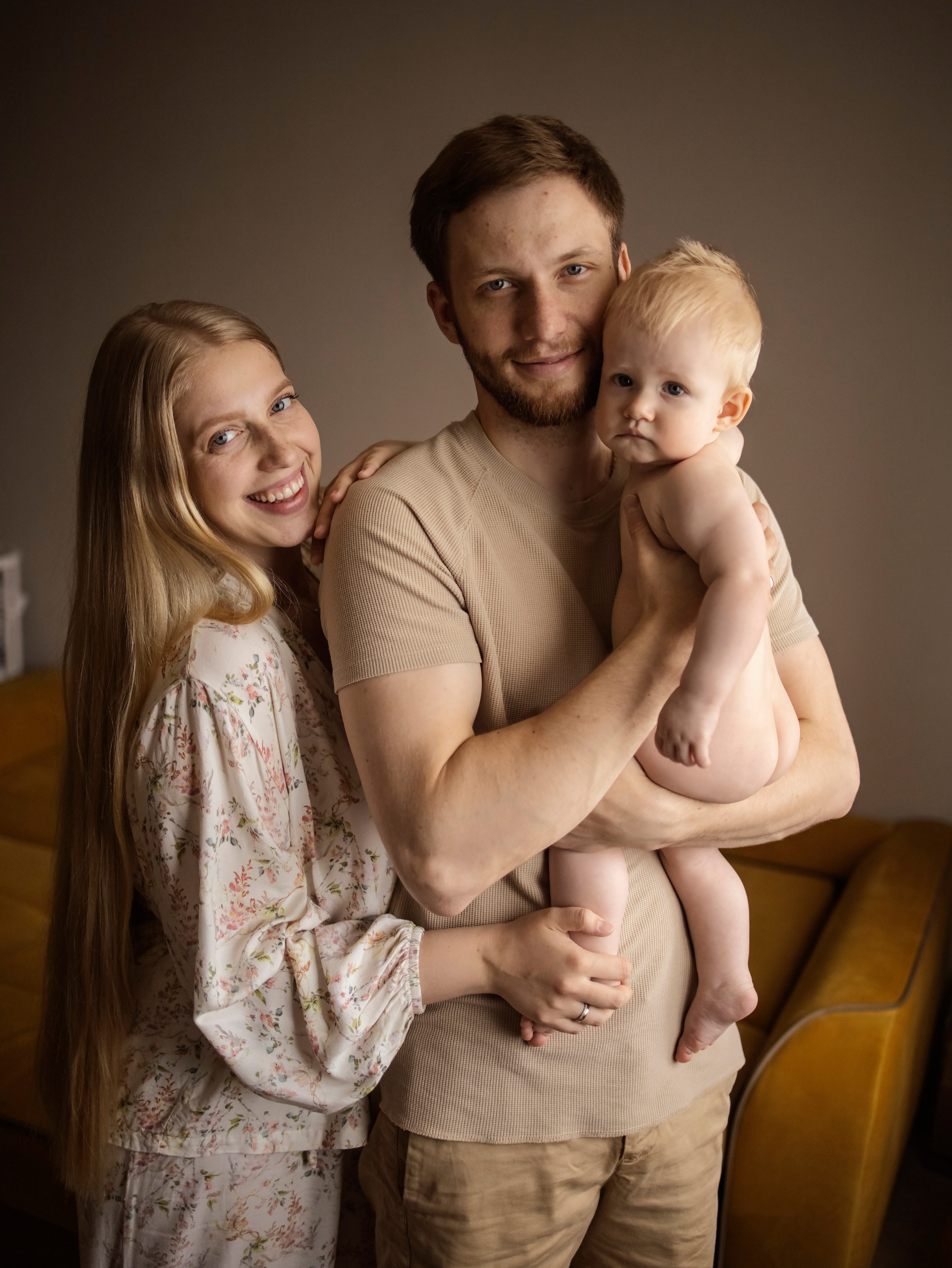Полина, Алексей и Федор. Семейный и детский фотограф в Тюмени Хайруллина Анна