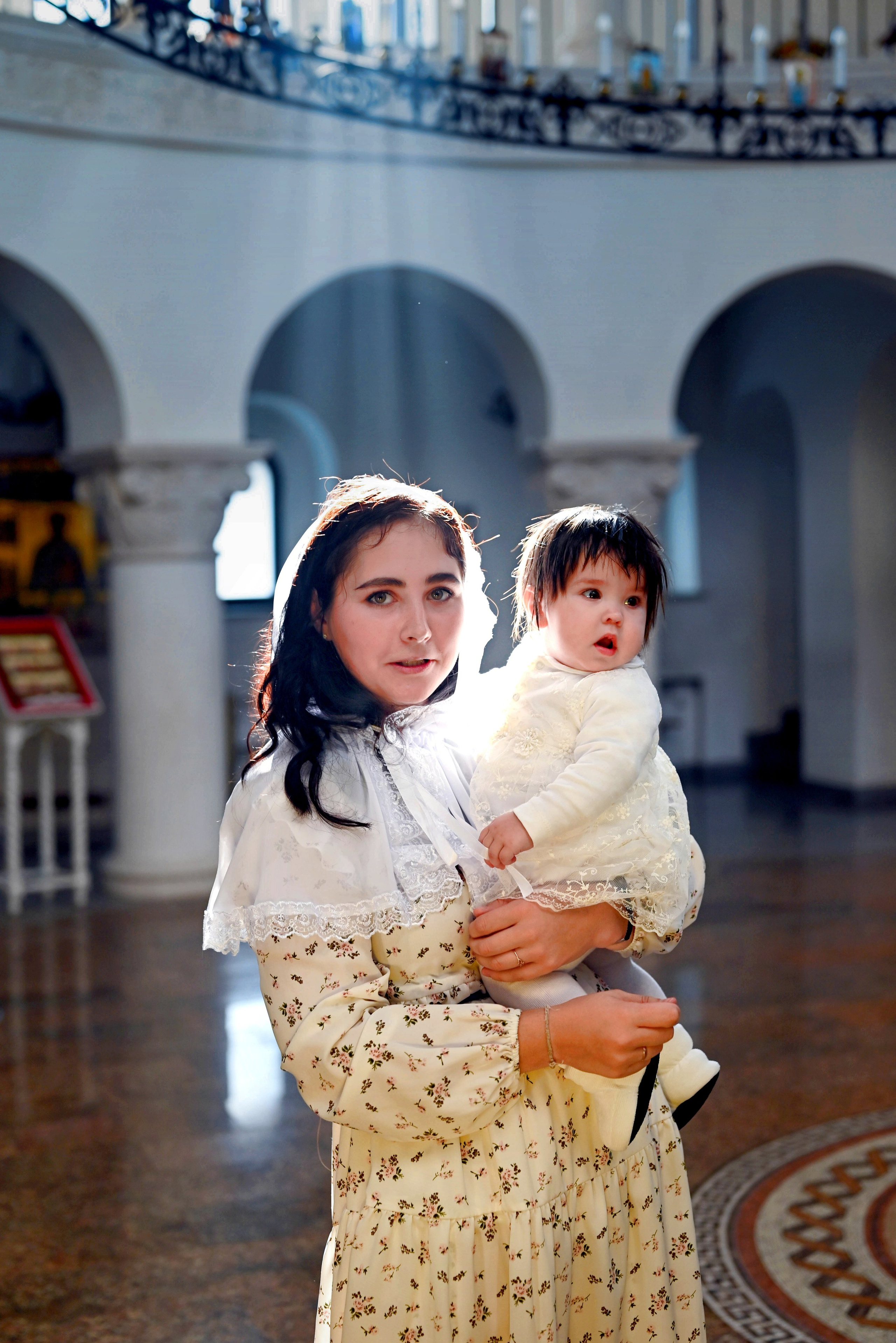 Крещение Вероники. Семейный и детский фотограф Москва