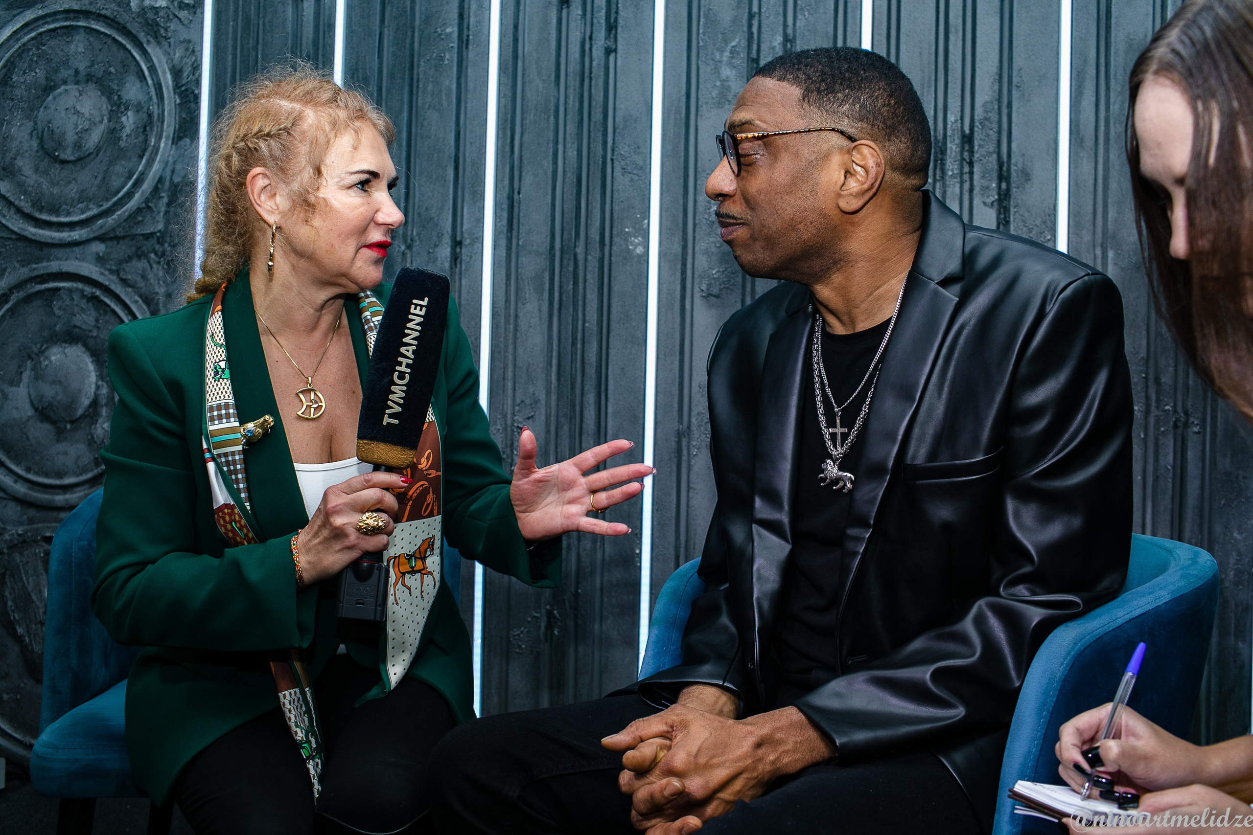 Пресс конференция Kevin Maccoy. Art photographer Nino