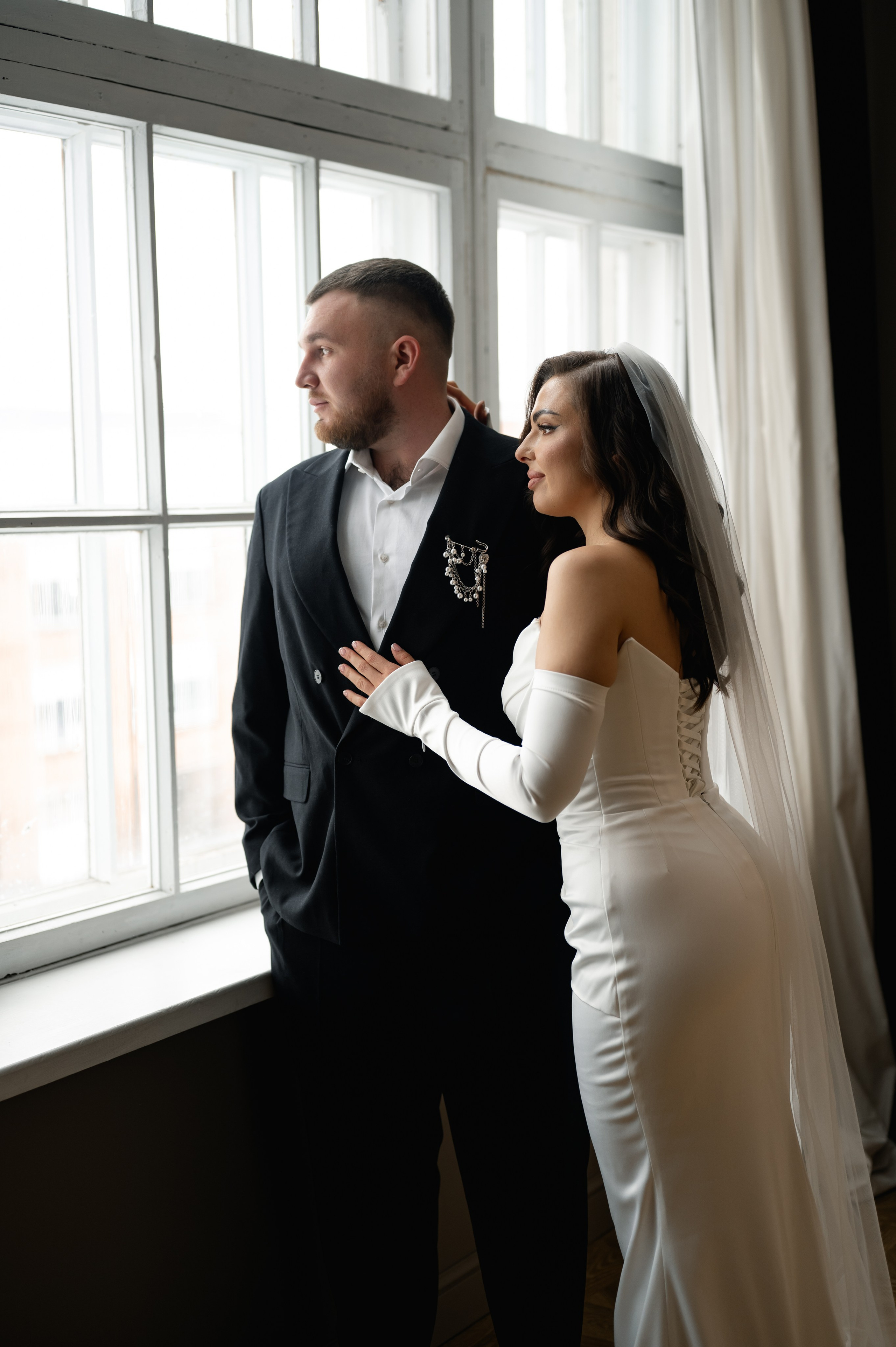 Свадебная фотосессия в студии. Свадебный и семейный фотограф в Краснодаре Алина Мельник