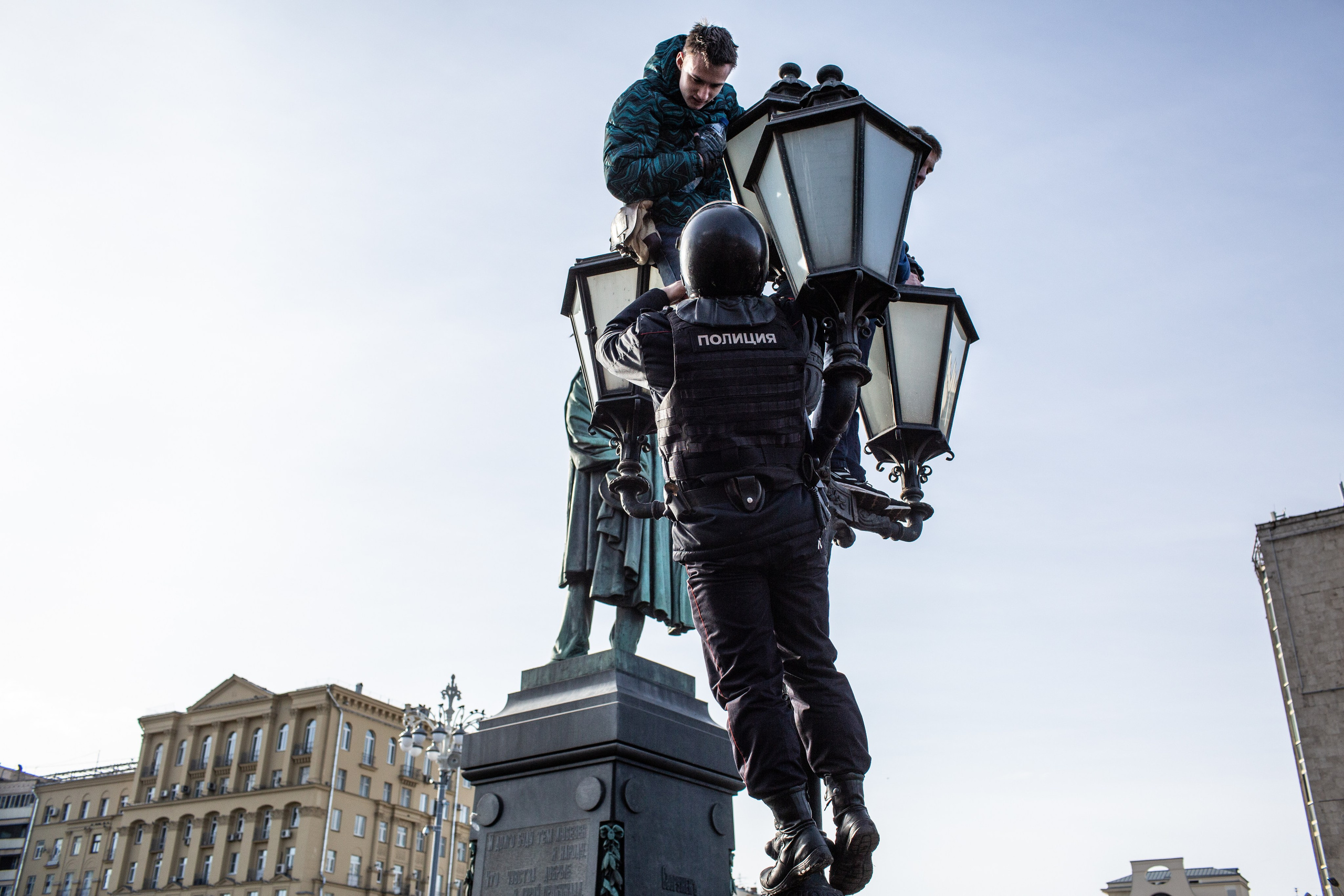 Протест против коррупции в Москве. Фотограф Роман Демьяненко