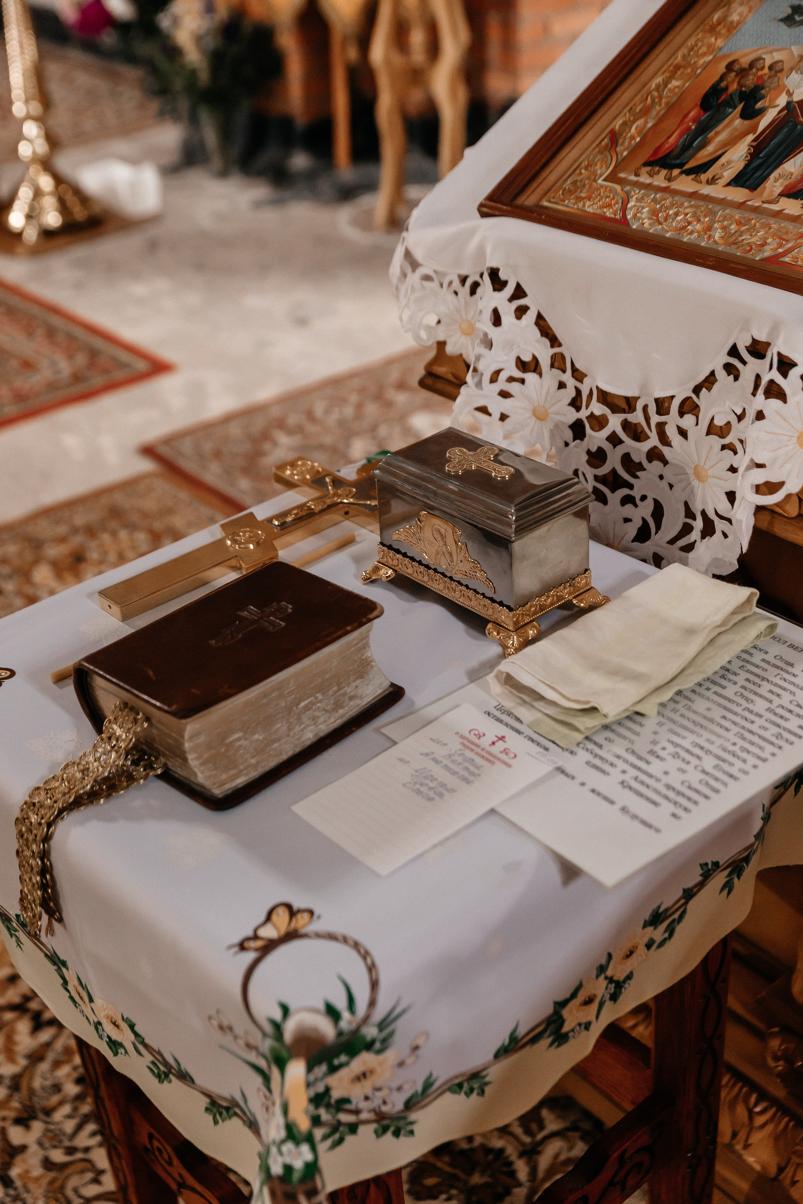 Крещение Максима. Семейный фотограф Минск Усова Ольга