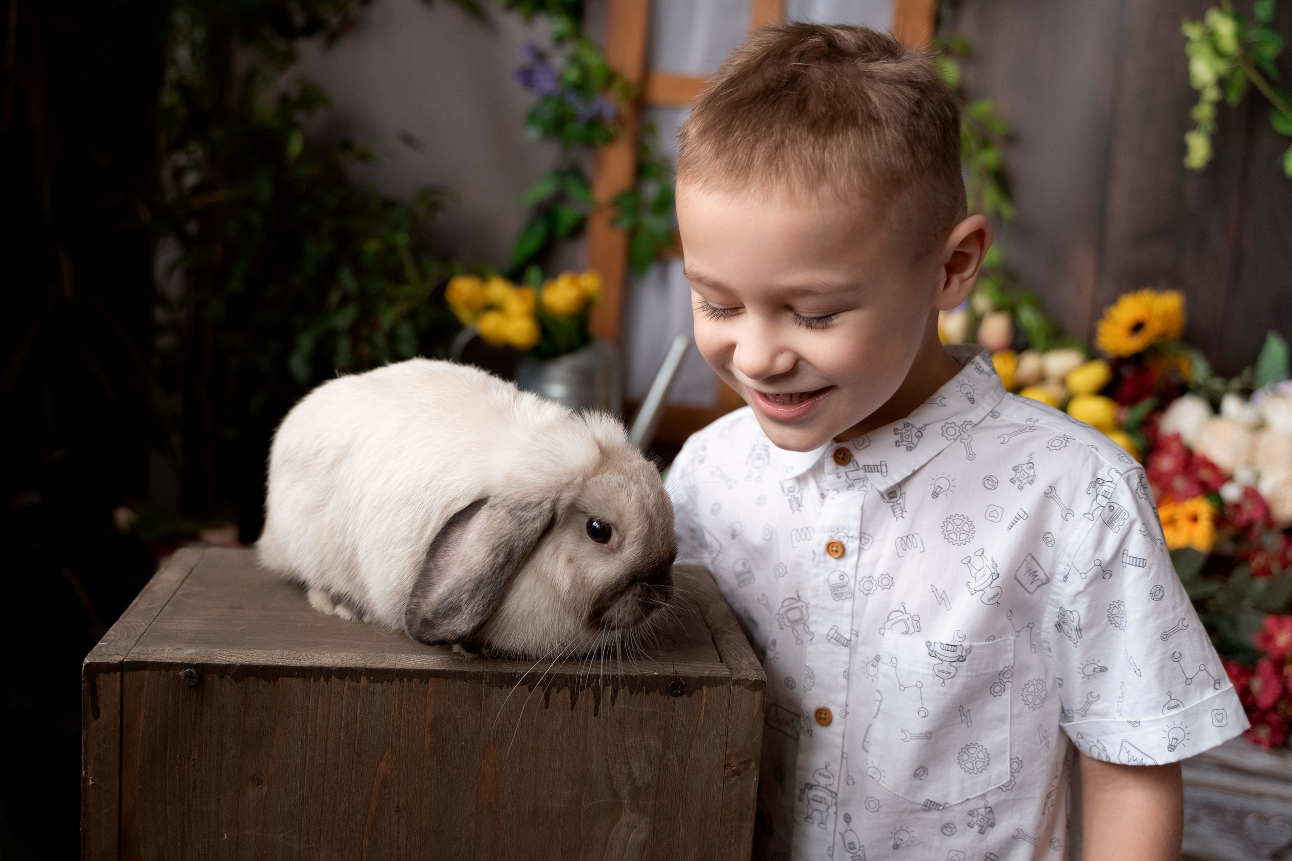 Пасхальные фотопроекты с кроликами. Семейный и детский фотограф в Сыктывкаре Маргарита Юдина