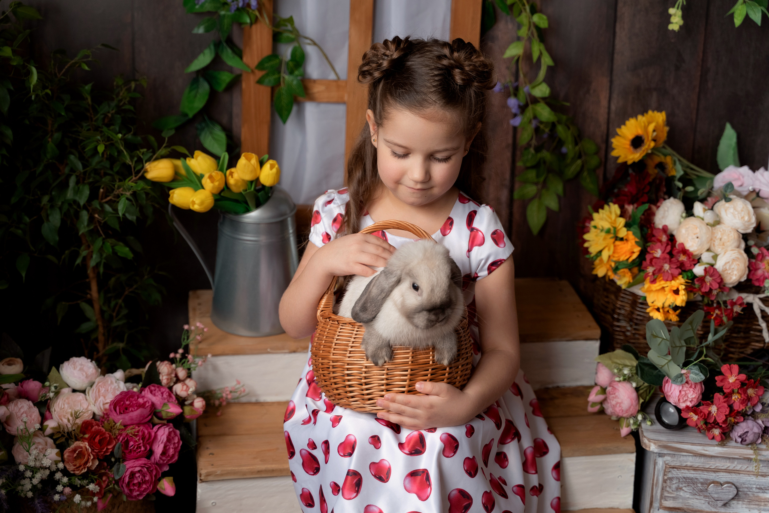 Пасхальные фотопроекты с кроликами. Семейный и детский фотограф в Сыктывкаре Маргарита Юдина