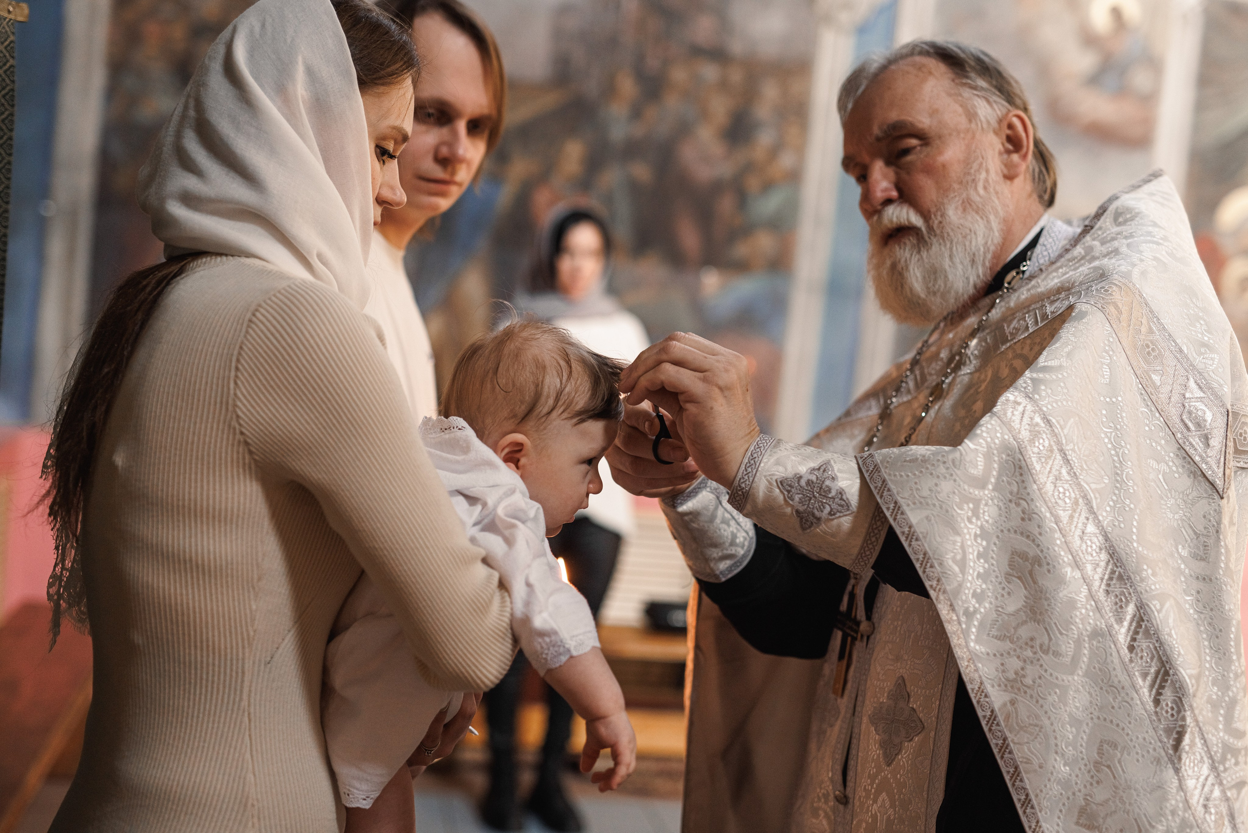 Крещение Мирона. Свадебный и семейный фотограф Наталья Штык