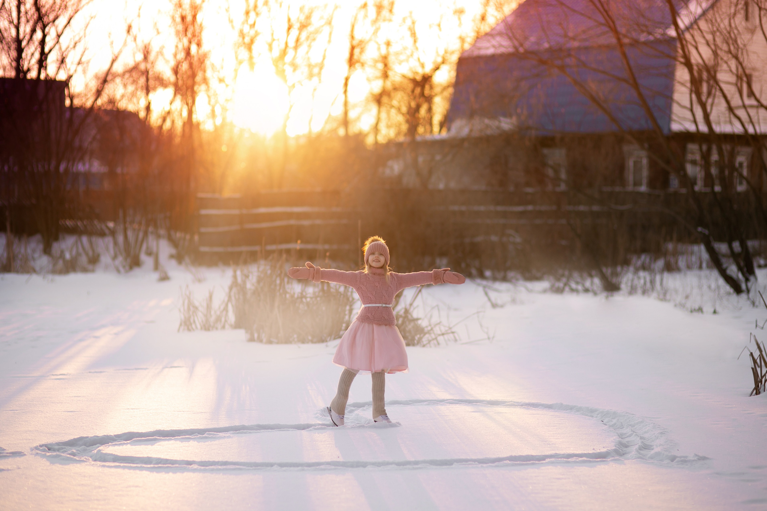 Зимние узоры. Семейный фотограф в Москве