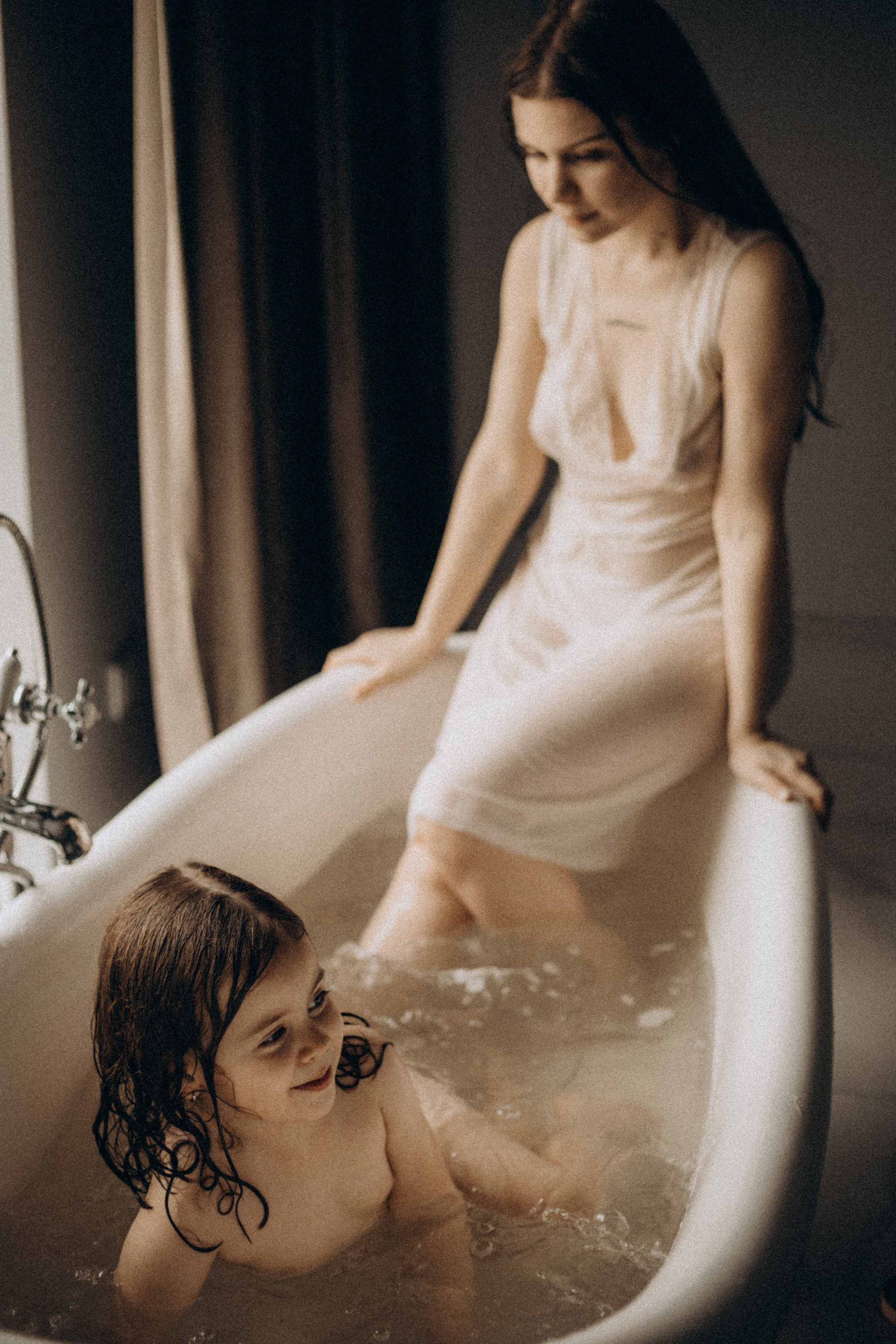 Веселье в ванной. Семейный фотограф в Ростове-на-Дону Безкишкина Татьяна