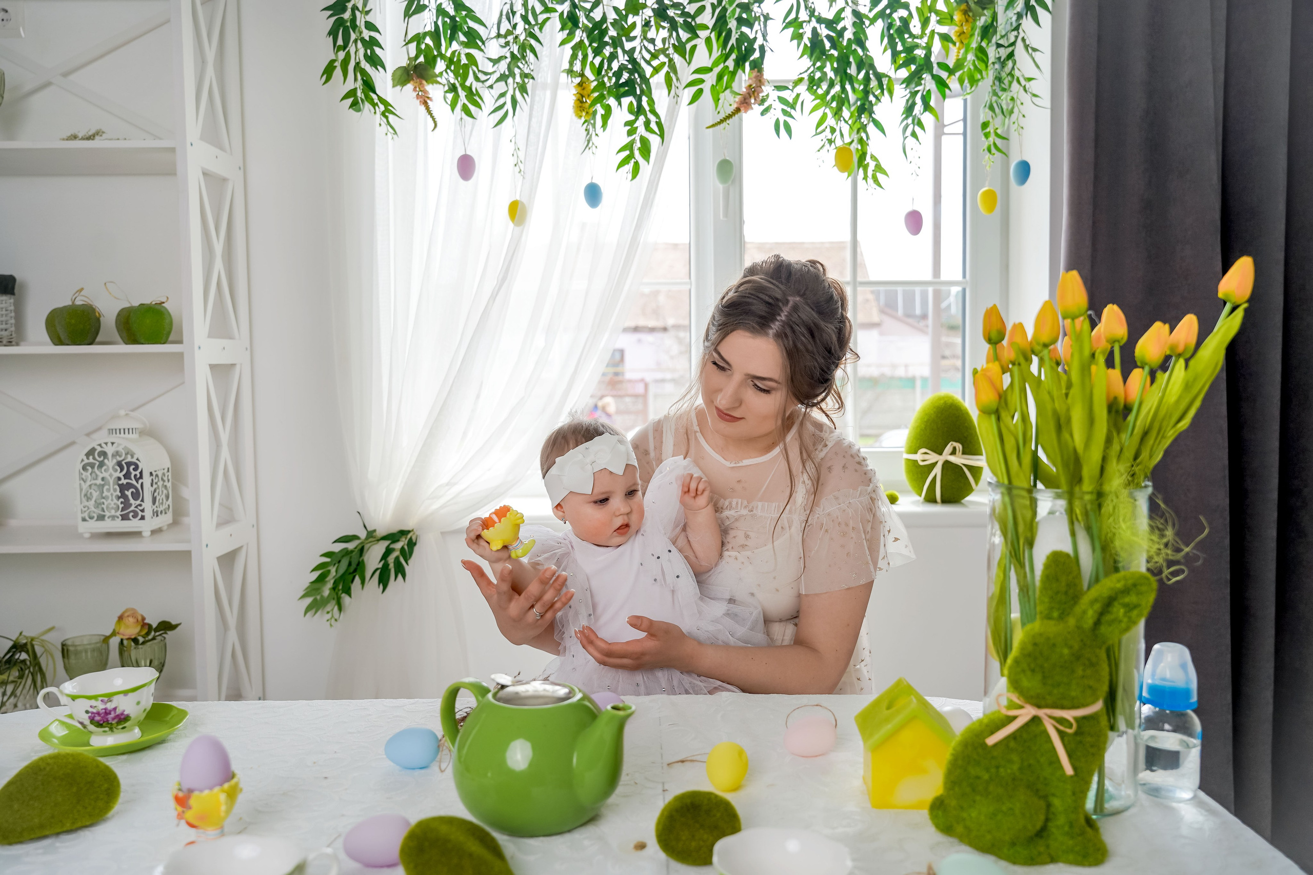 ПРОЕКТ «ПАСХАЛЬНЫЙ» С УТЯТАМИ. Фотограф в Ялте Инна Найден. Детский и семейный фотограф