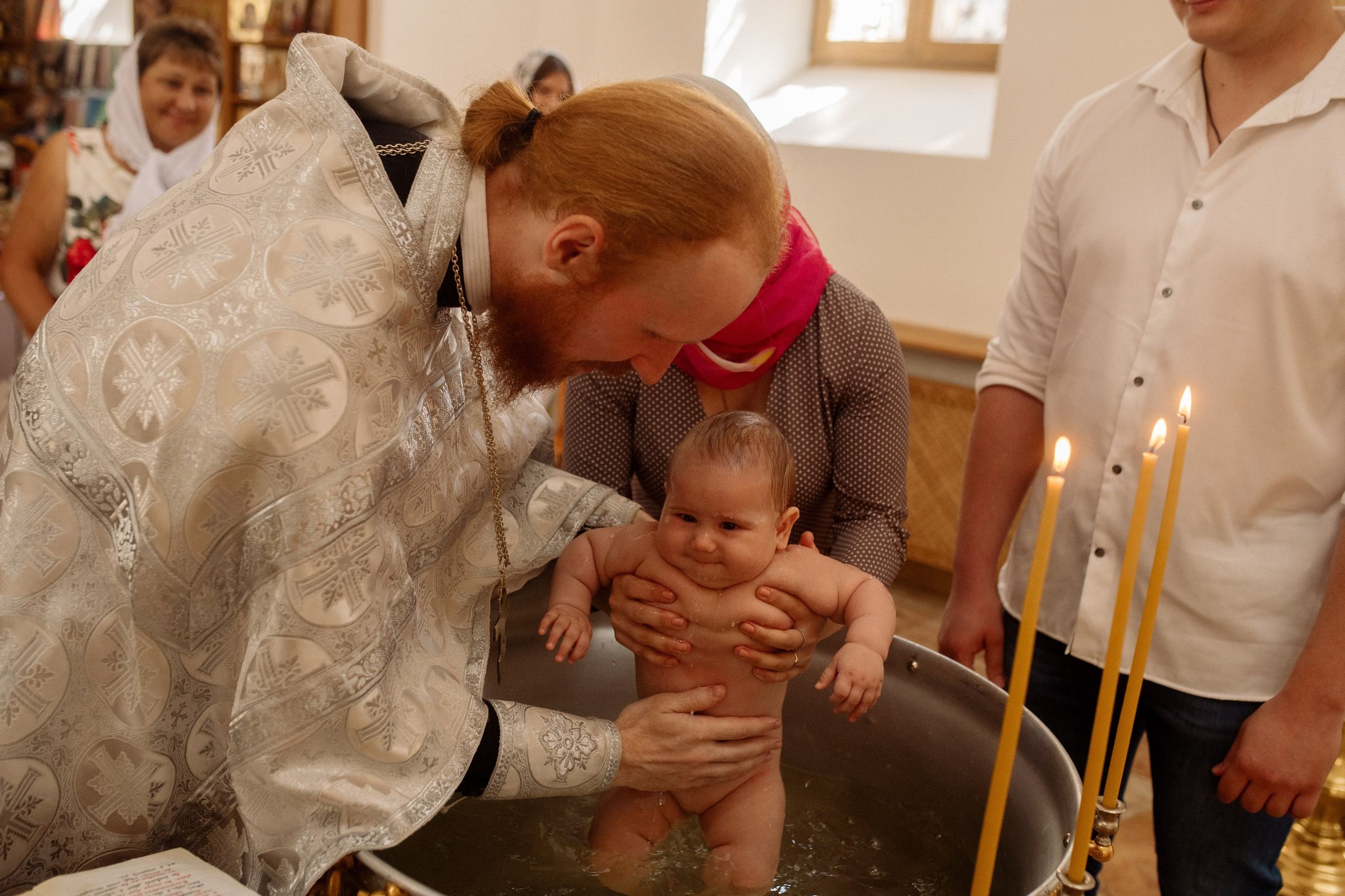 Крещение Сони. Фотограф Мария Стрелкова