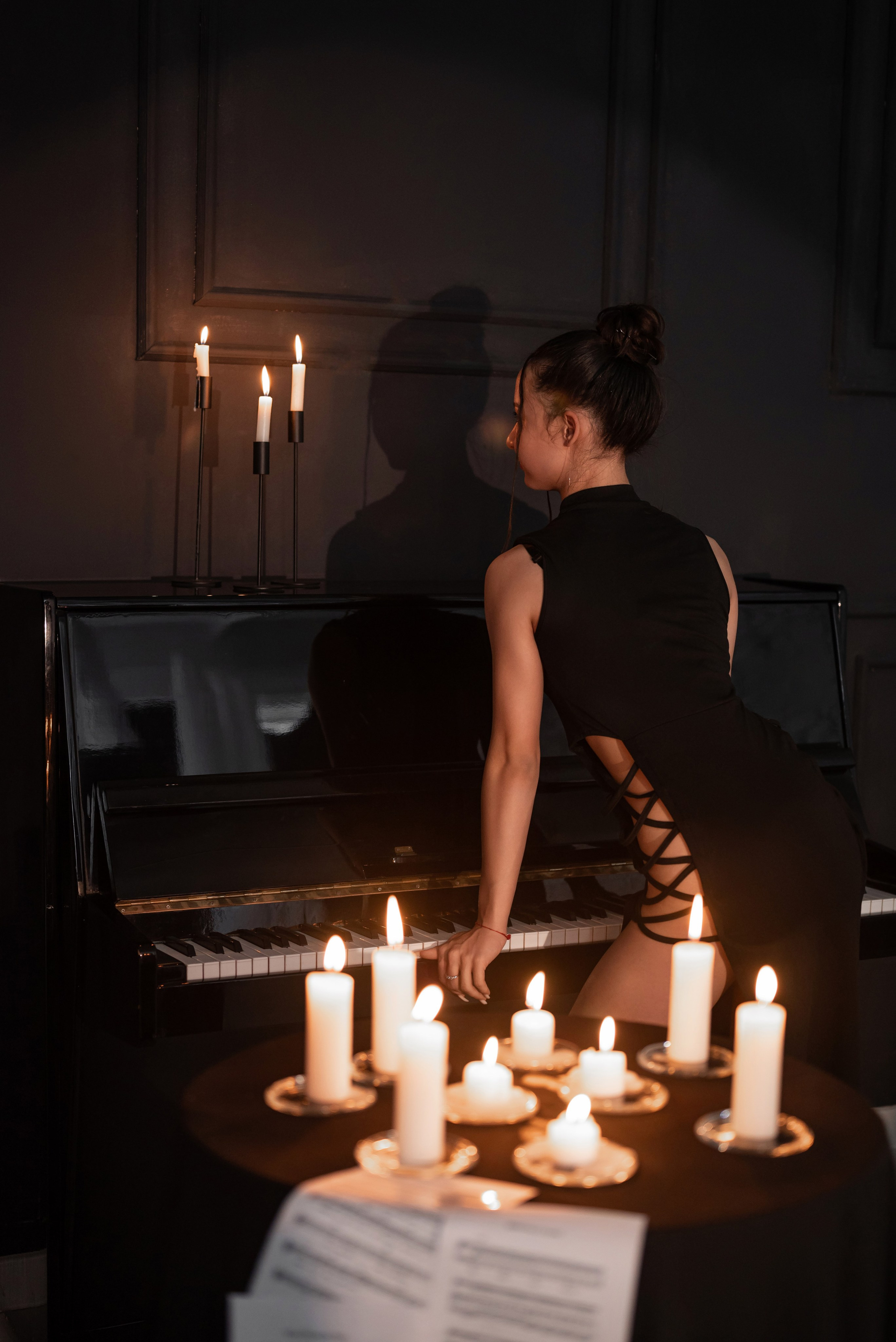 Фотопроект *Свечи и пианино*. Фотограф в городе Салават
