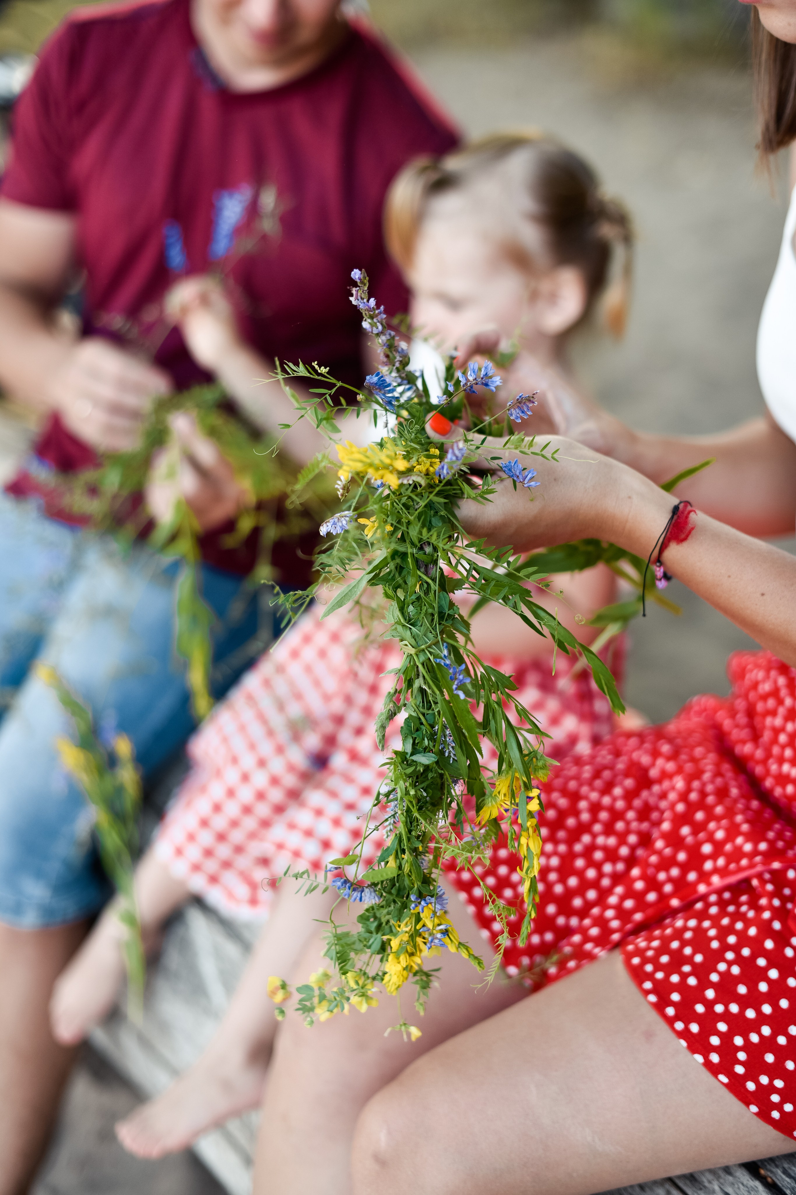 Семья Любочки, Максима и Машеньки